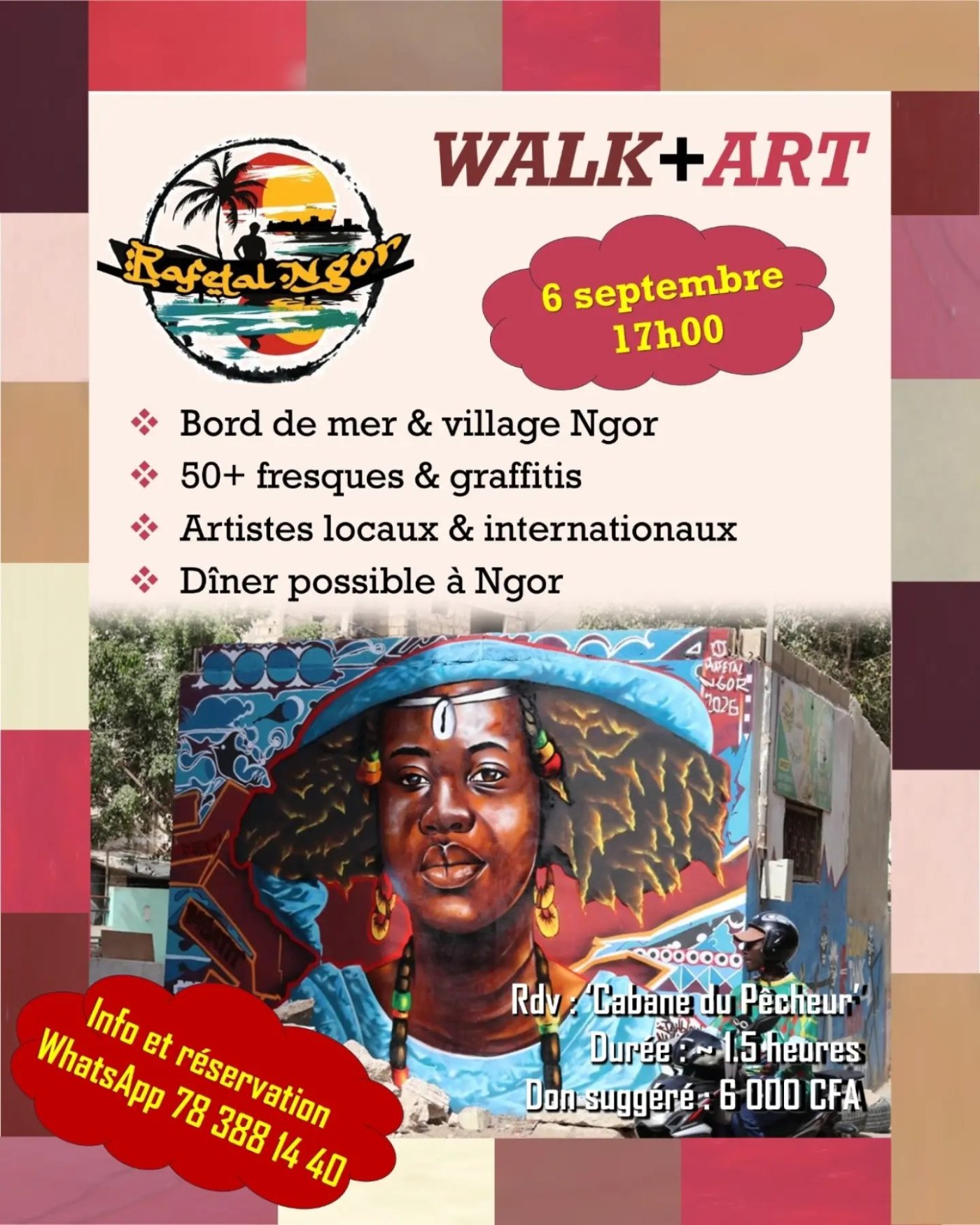 Walk+Art : Balade artistique à Ngor