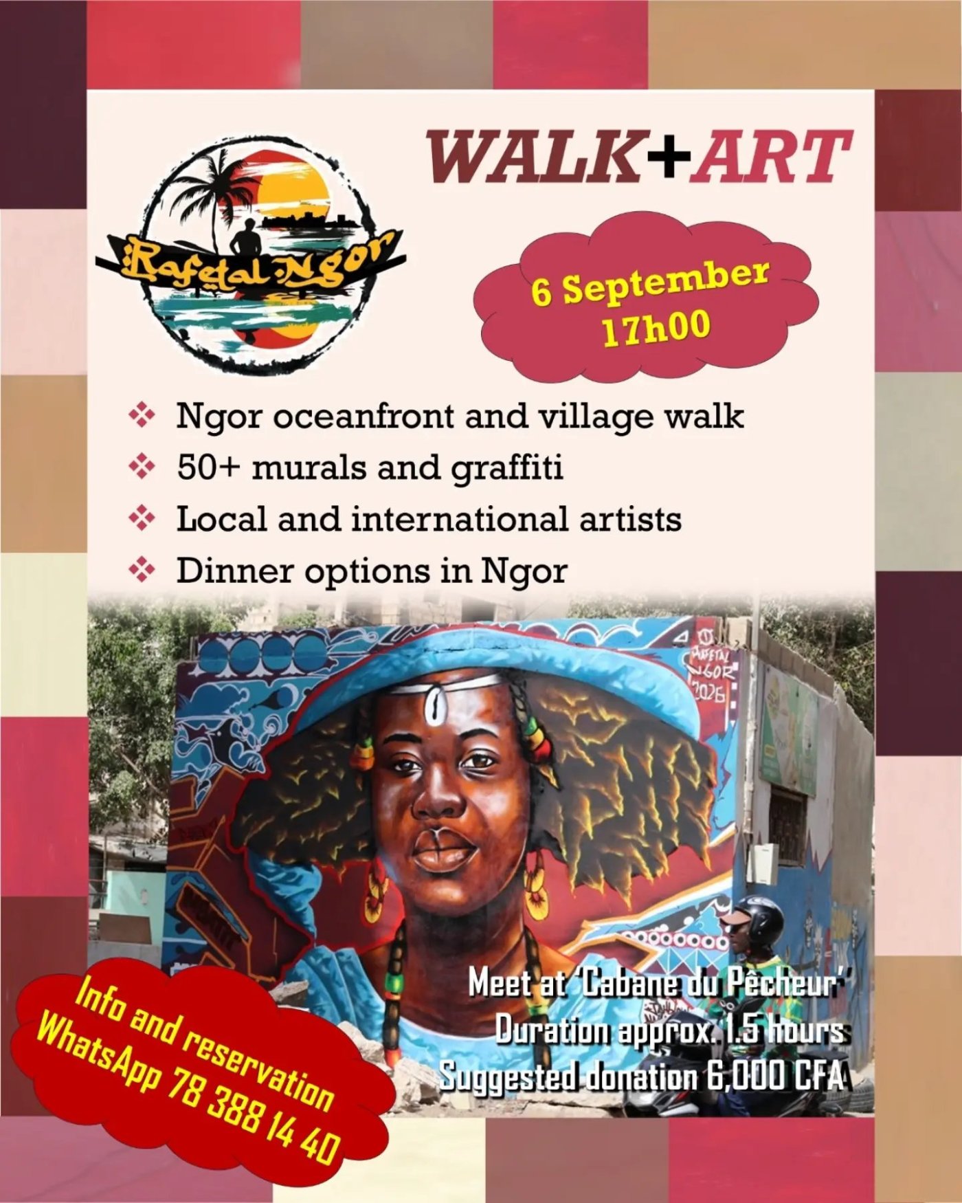 Walk+Art : Balade artistique à Ngor