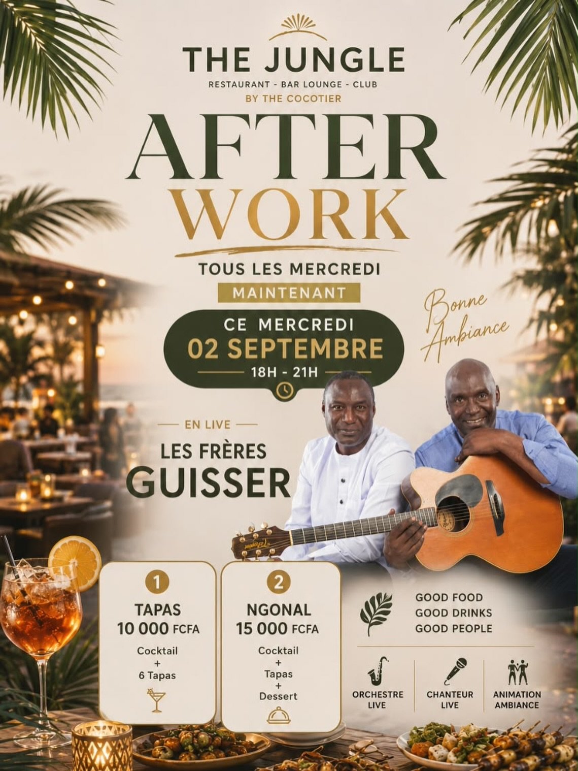 AFTER WORK AU JUNGLE