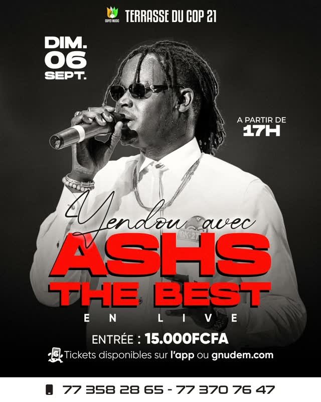 Vendou avec ASHS THE BEST en live