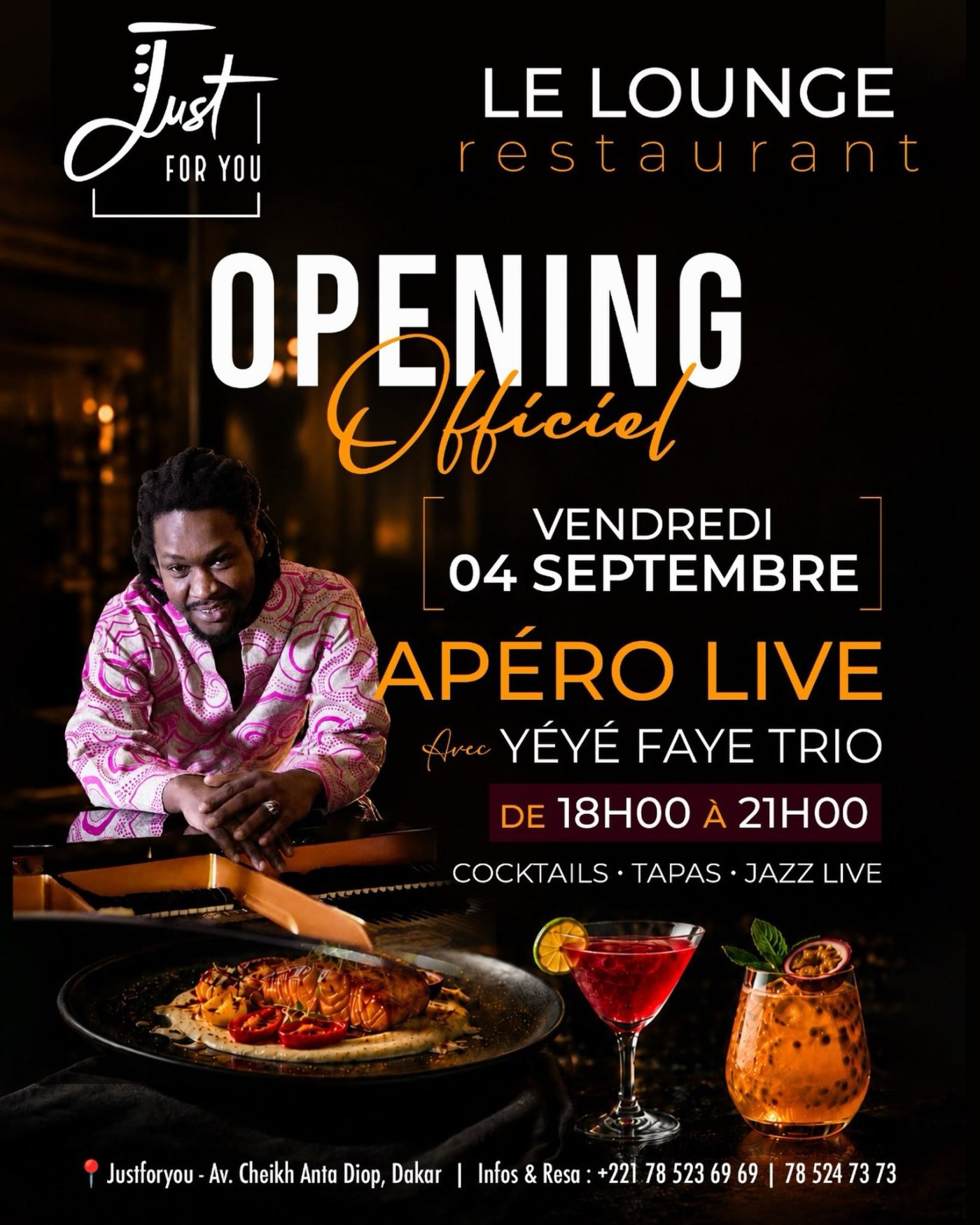 Opening Officiel du Lounge Restaurant
