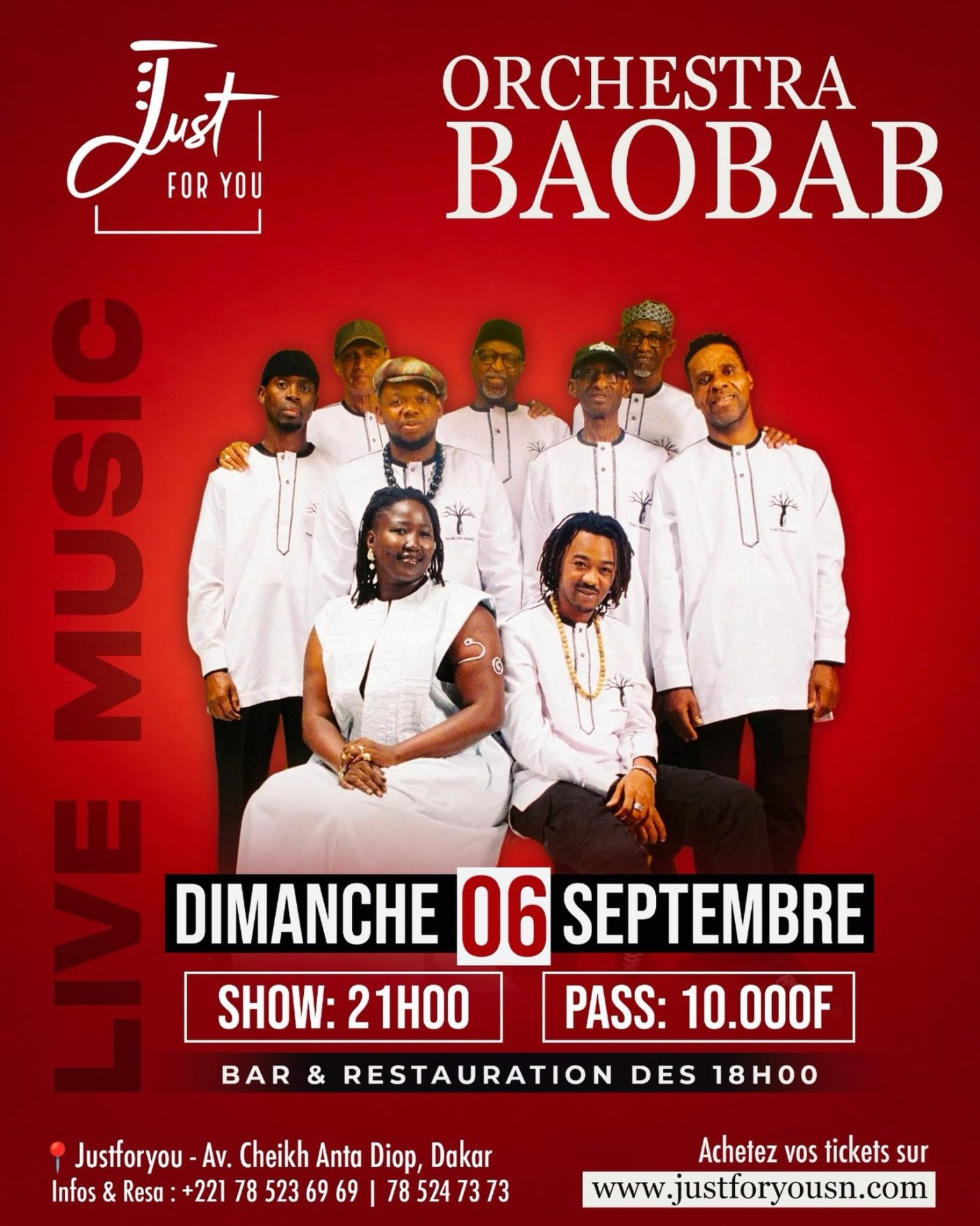 ORCHESTRA BAOBAB en live