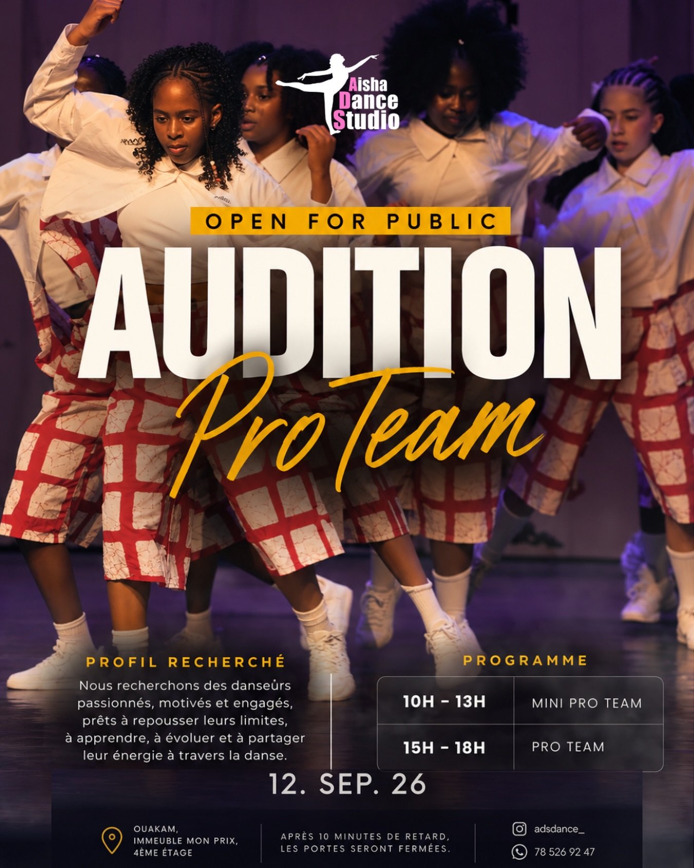 Audition Pro Team - ADS Dance Studio