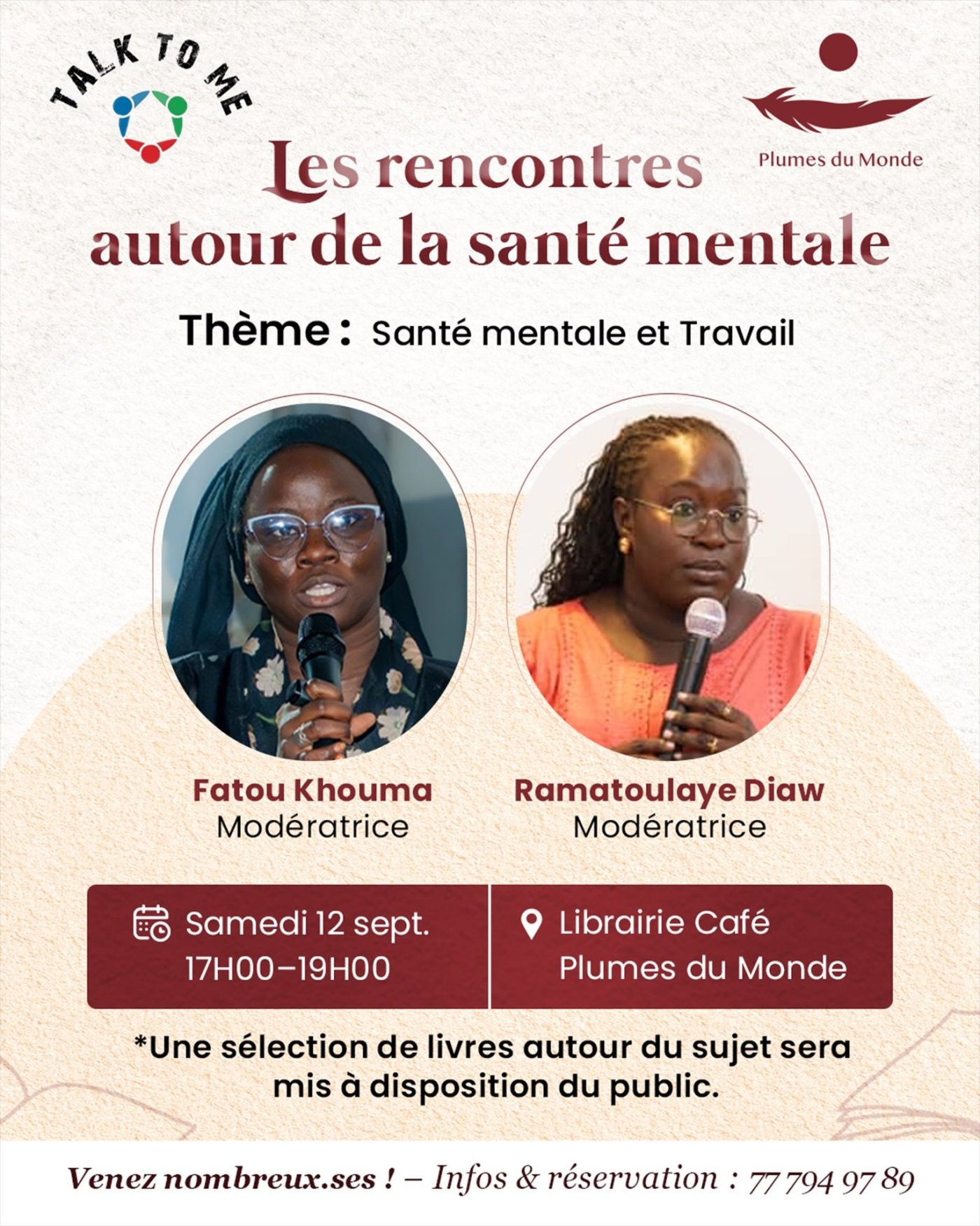 Les rencontres autour de la santé mentale : Santé mentale et Travail