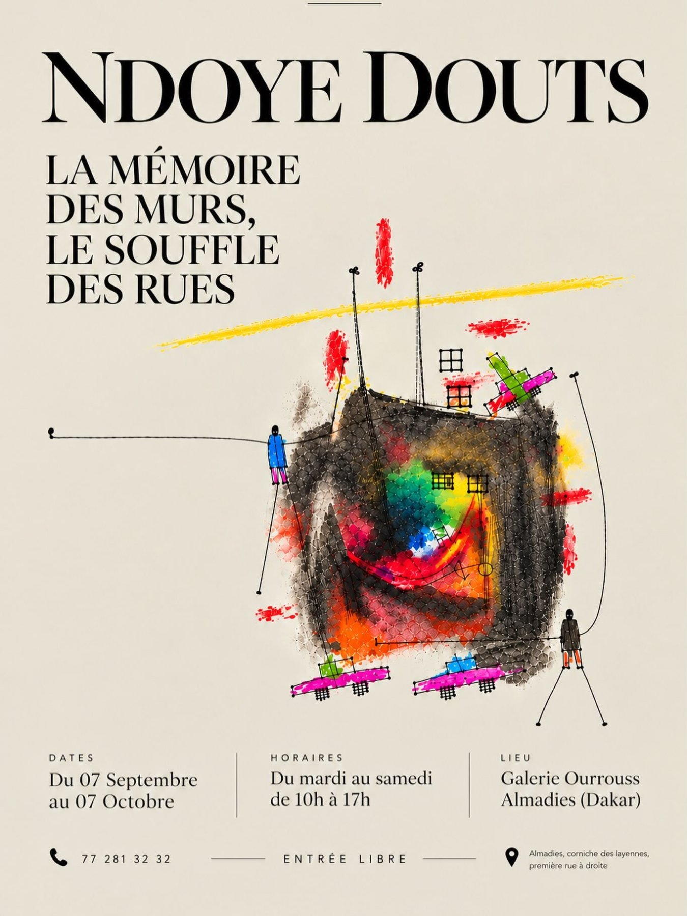 Ndoye Douts : La mémoire des murs, le souffle des rues