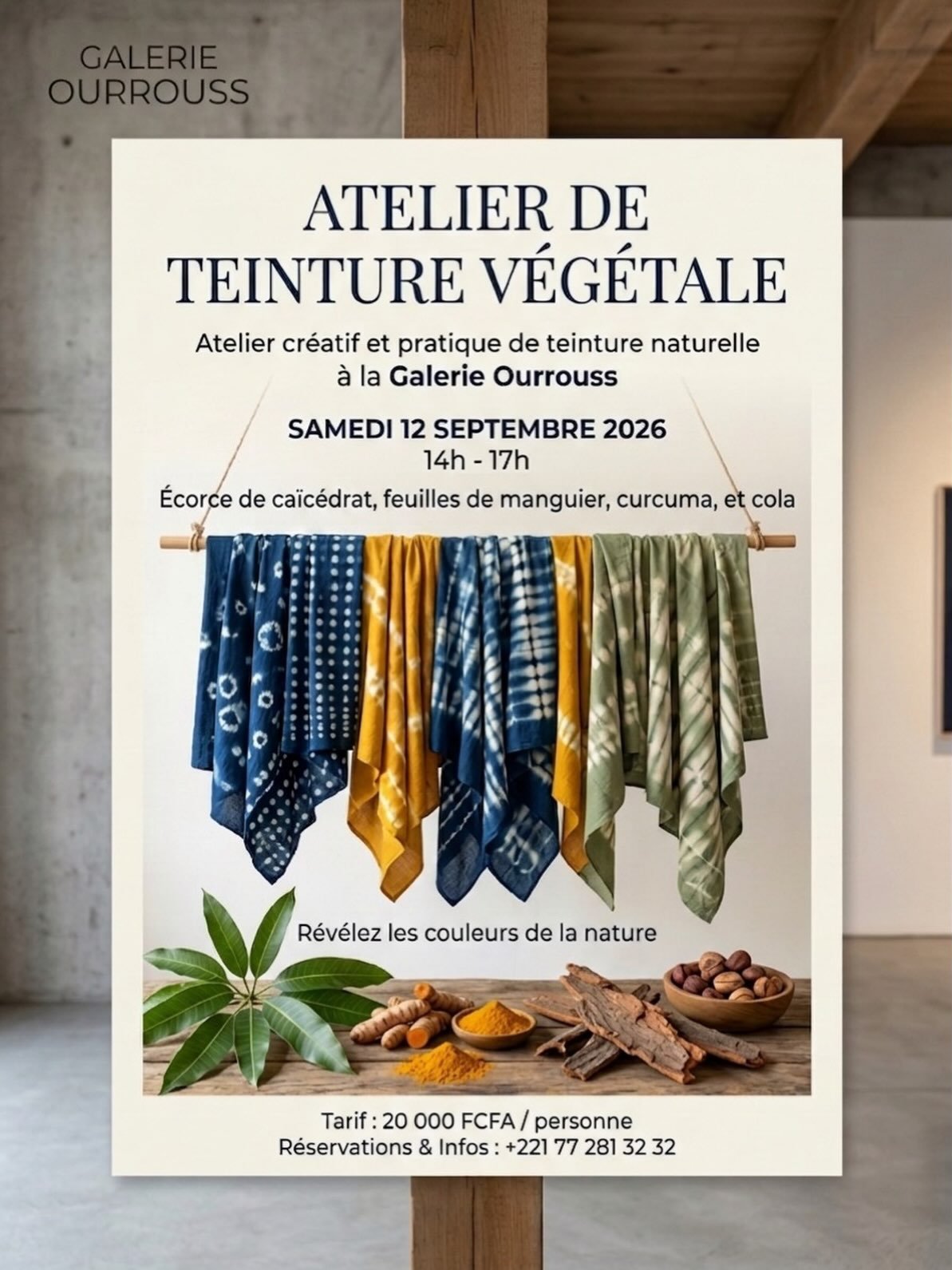 Atelier de Teinture Végétale