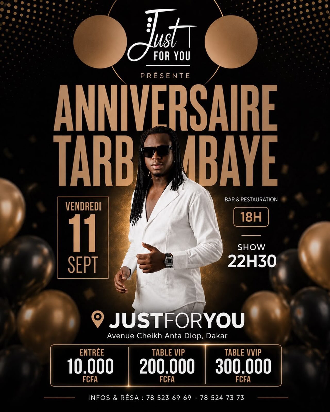 Anniversaire Tarba Mbaye