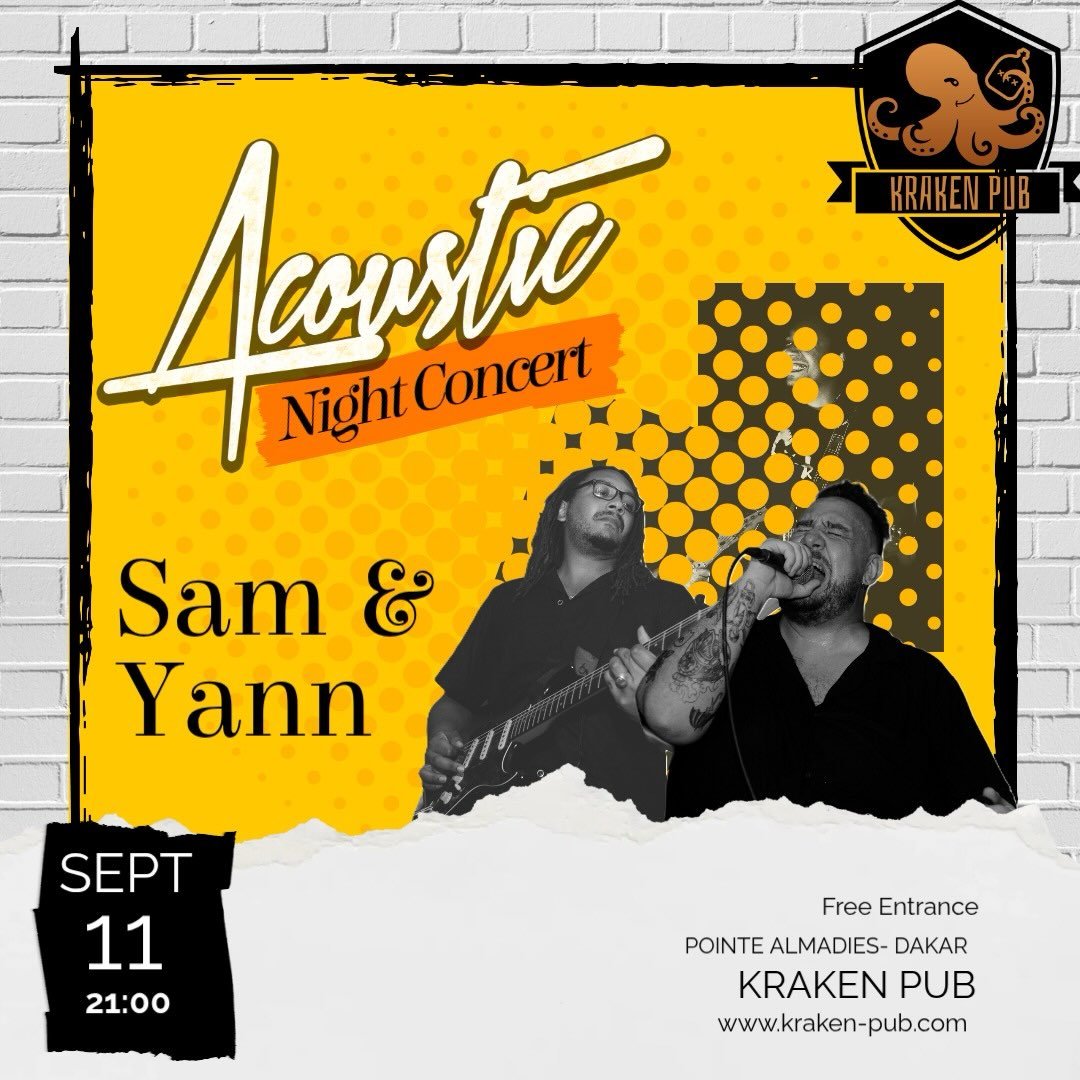 Acoustic Night Concert with Sam & Yann