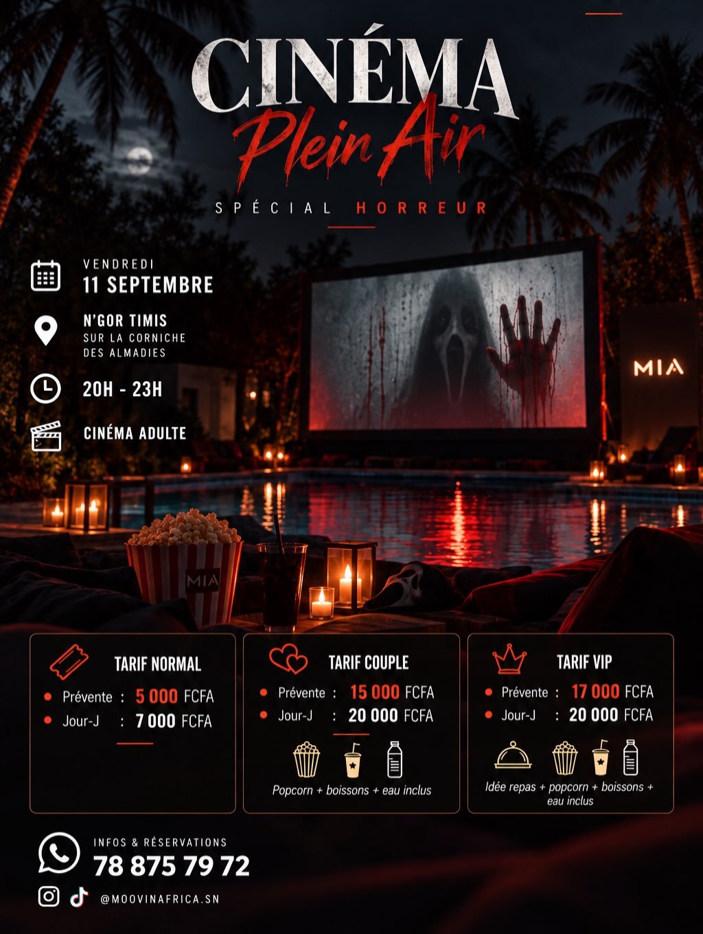 Cinéma Plein Air - Spécial Horreur