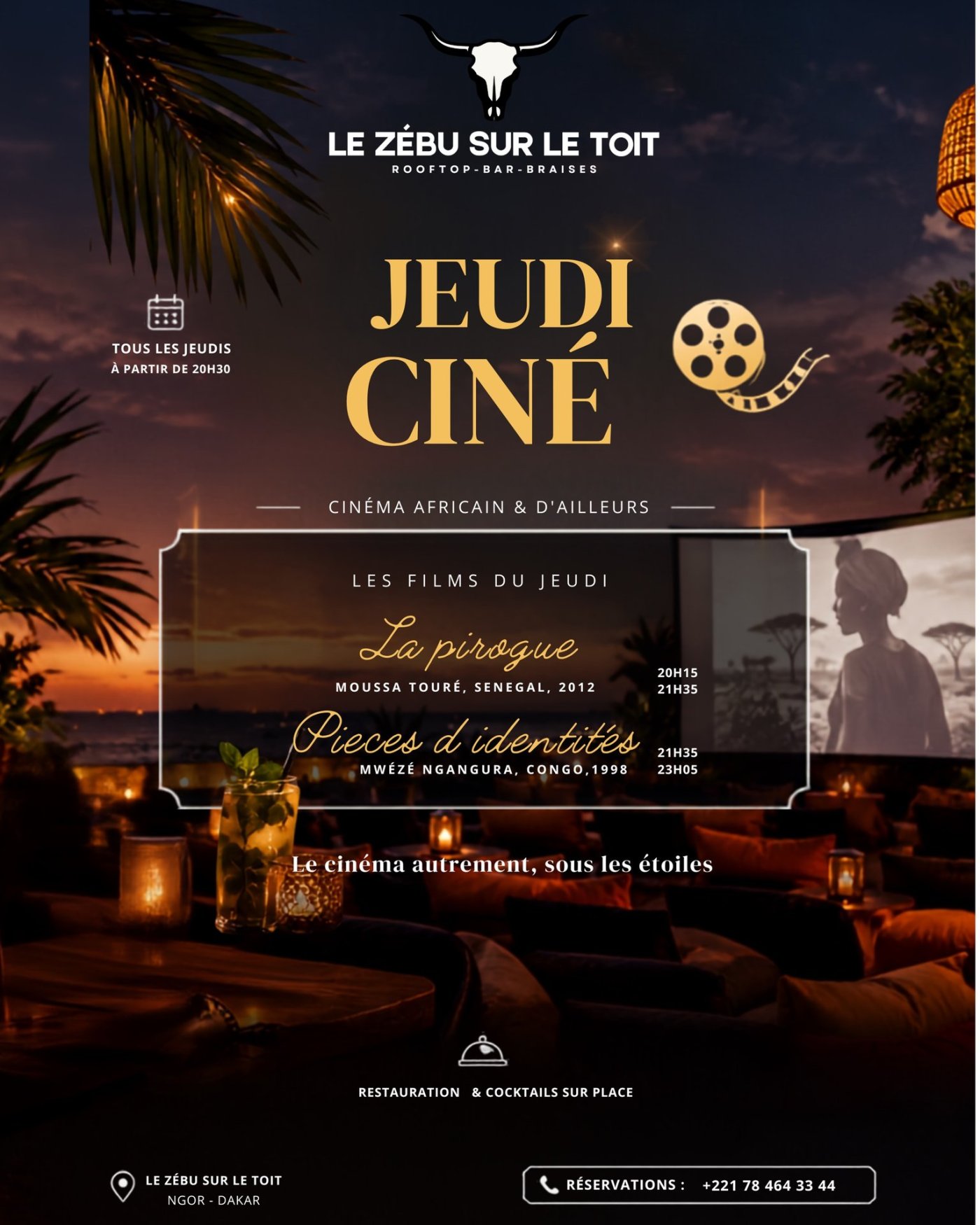 Jeudi Ciné : Cinéma Africain & d'Ailleurs