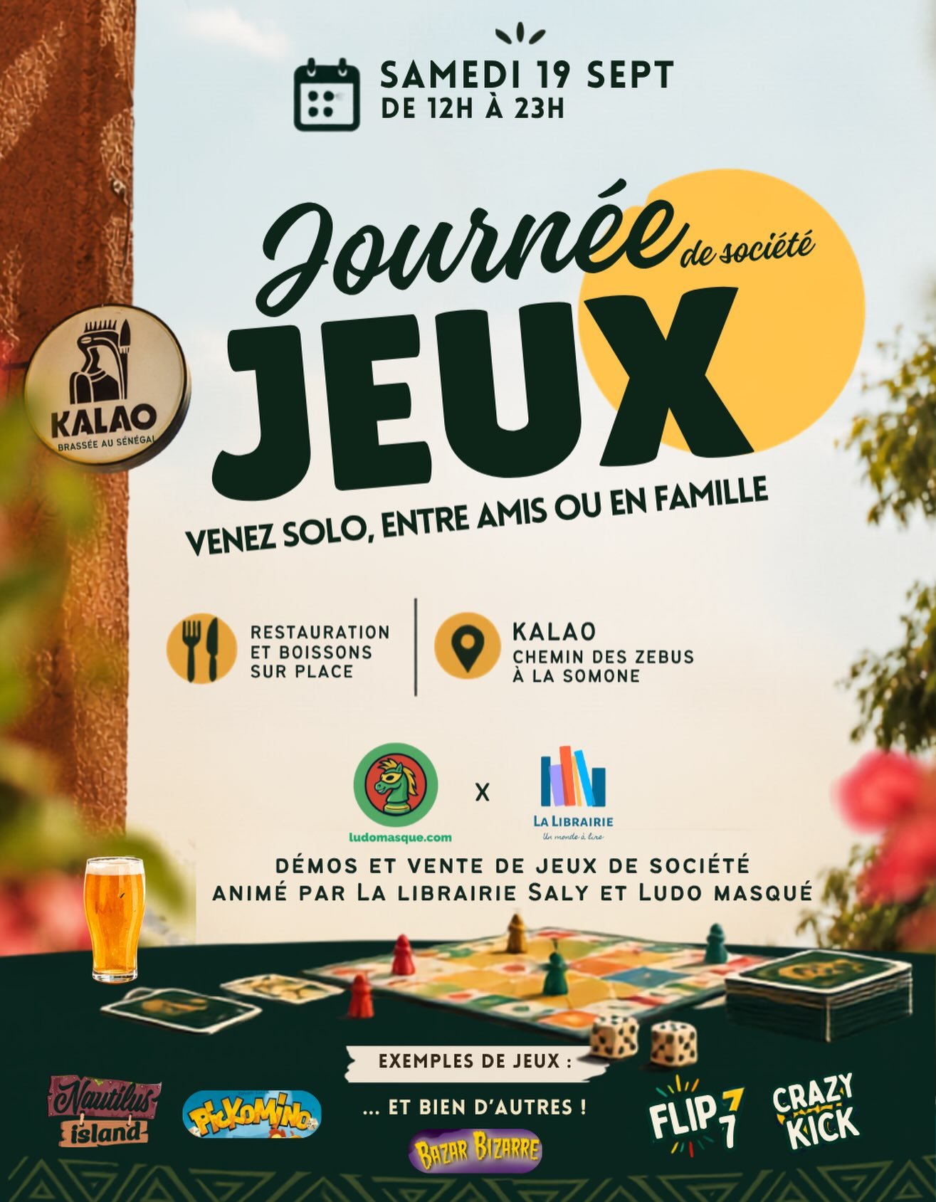 Journée de société Jeux