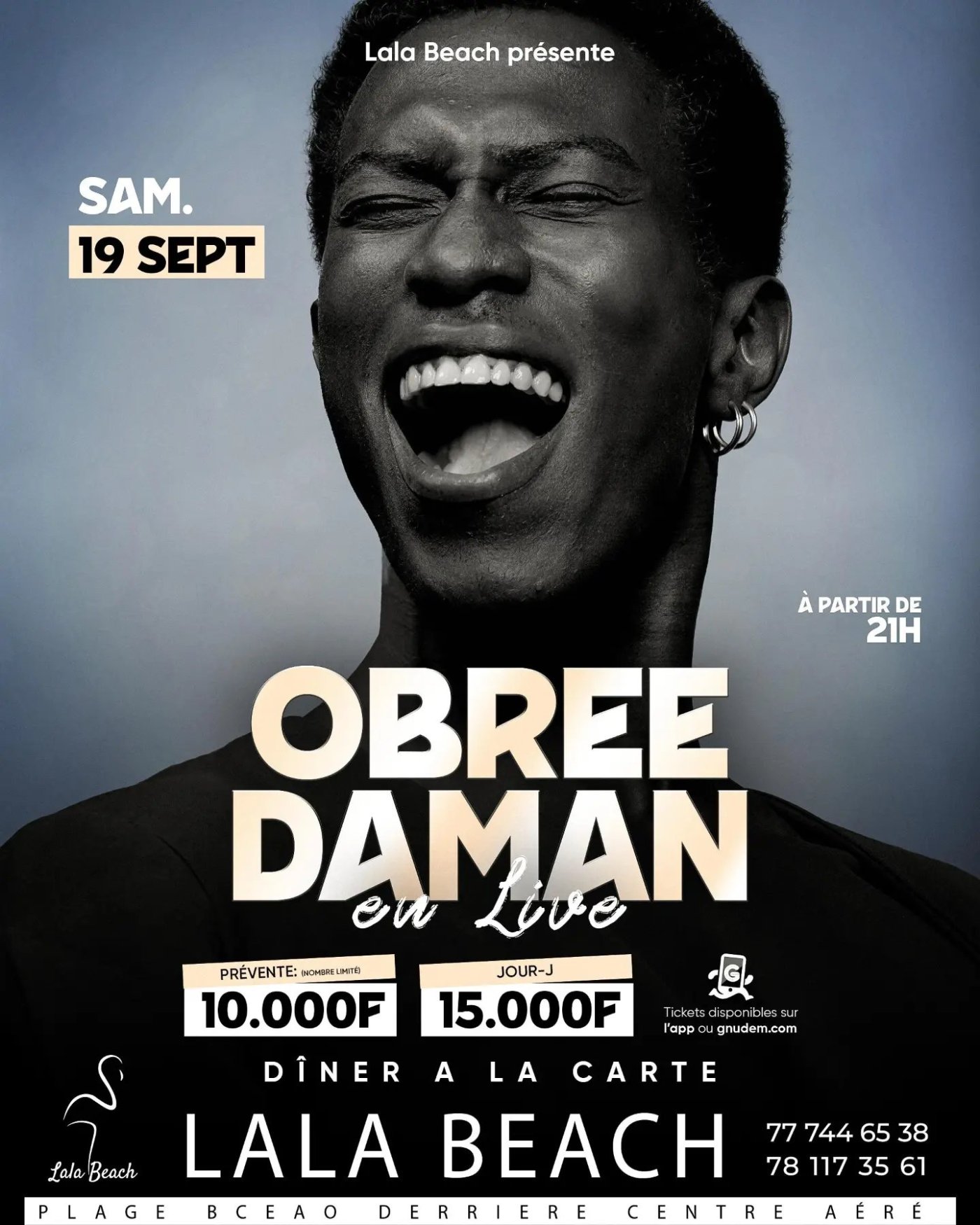 Obree Daman en Live