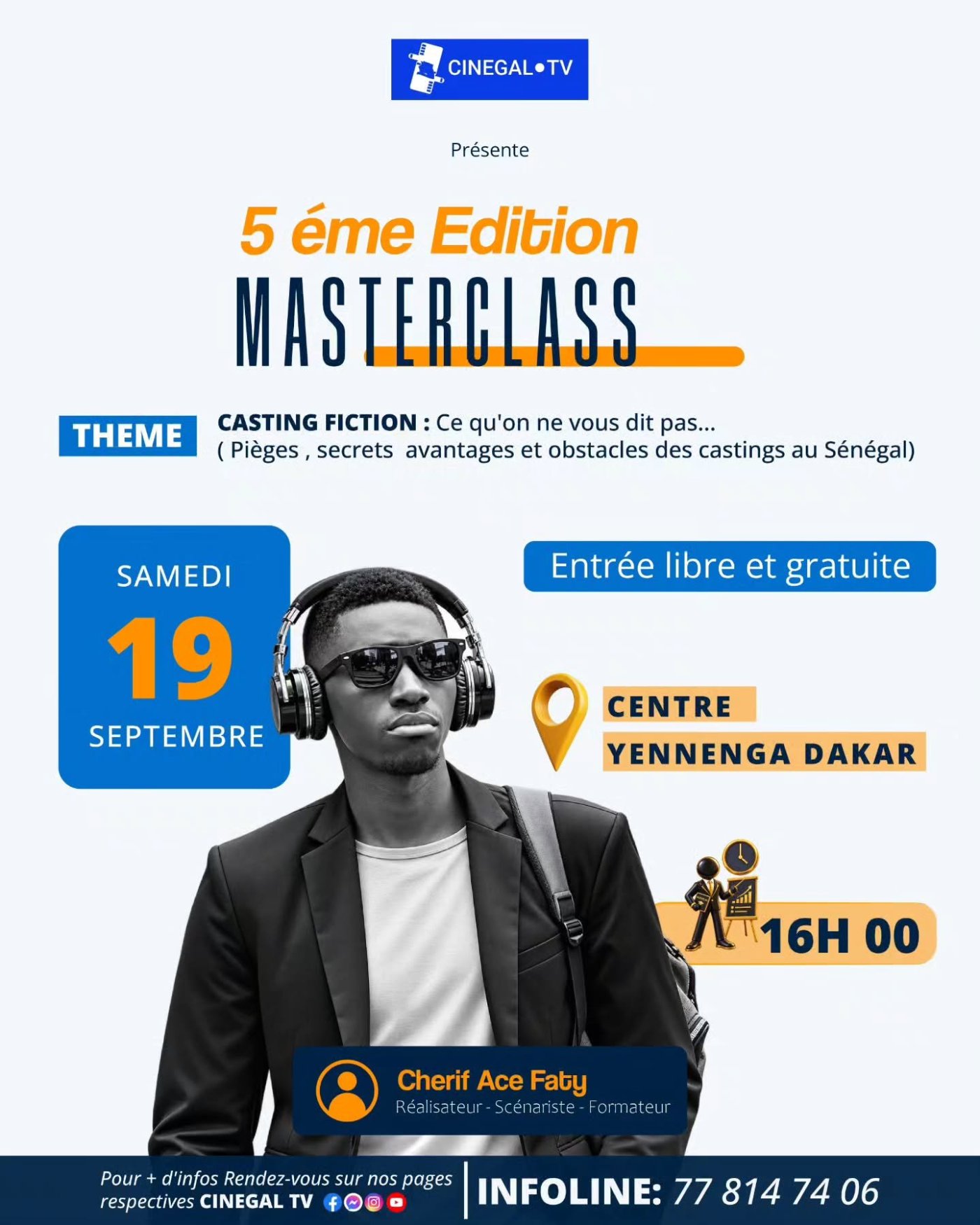 5ème Edition Masterclass : Casting Fiction - Ce qu'on ne vous dit pas...