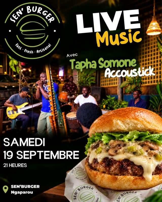 LIVE MUSIC avec Tapha Somone Acoustick
