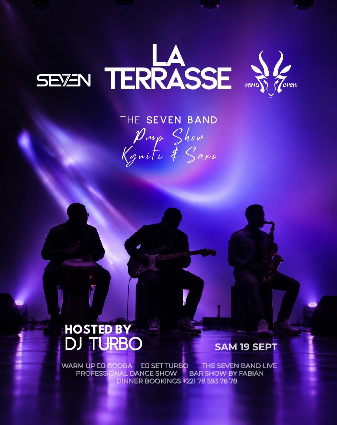 La Terrasse by Seven - DJ Turbo & Warm Up DJ Booba