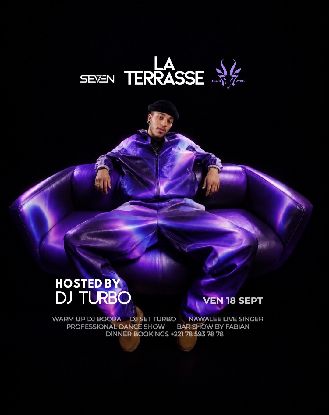 La Terrasse by Seven - DJ Turbo & Warm Up DJ Booba