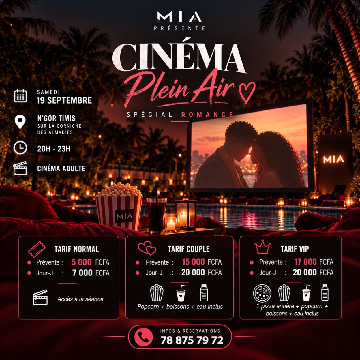 CINÉMA PLEIN AIR - SPÉCIAL ROMANCE