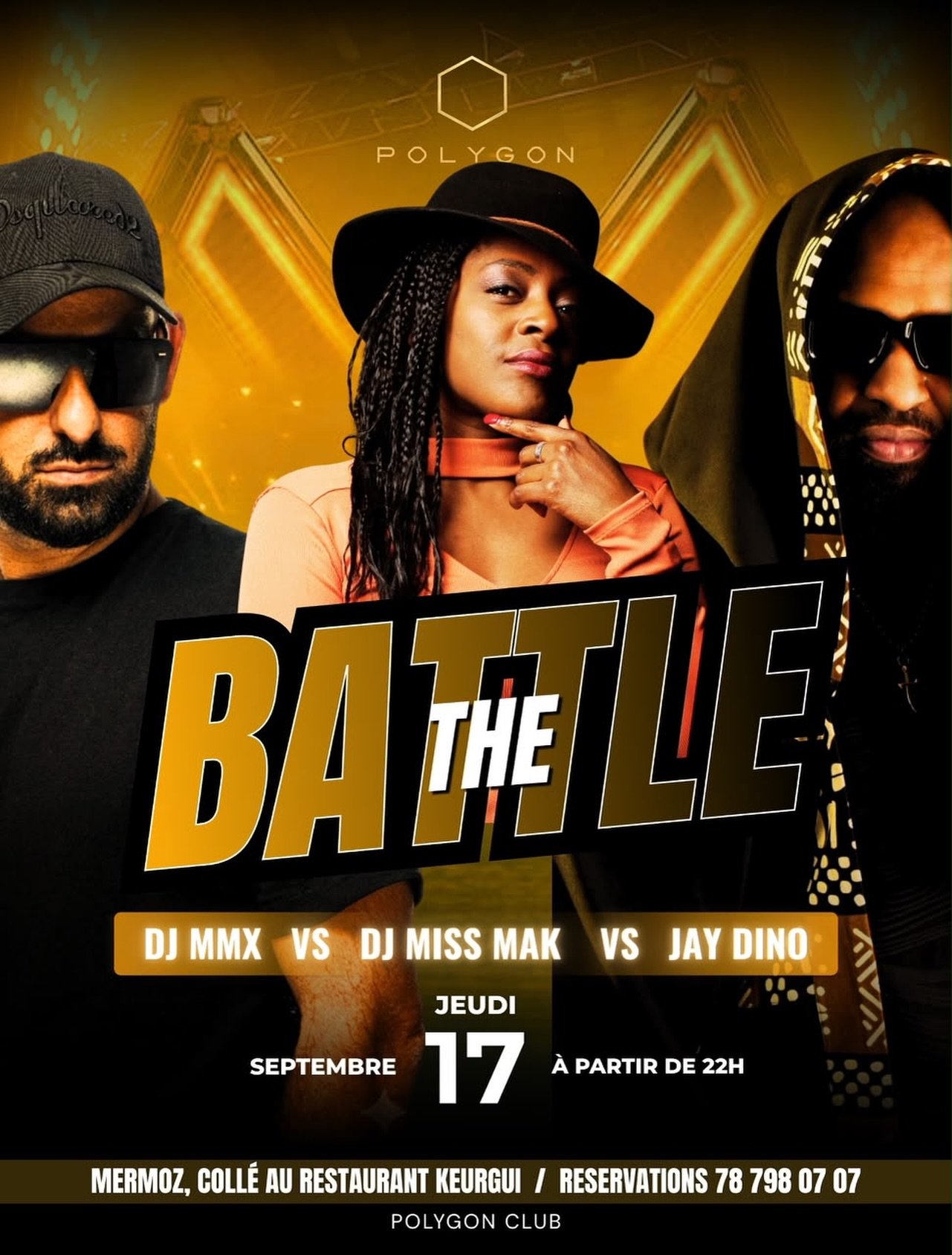 Battle DJ : DJ MMX vs DJ Miss Mak vs Jay Dino