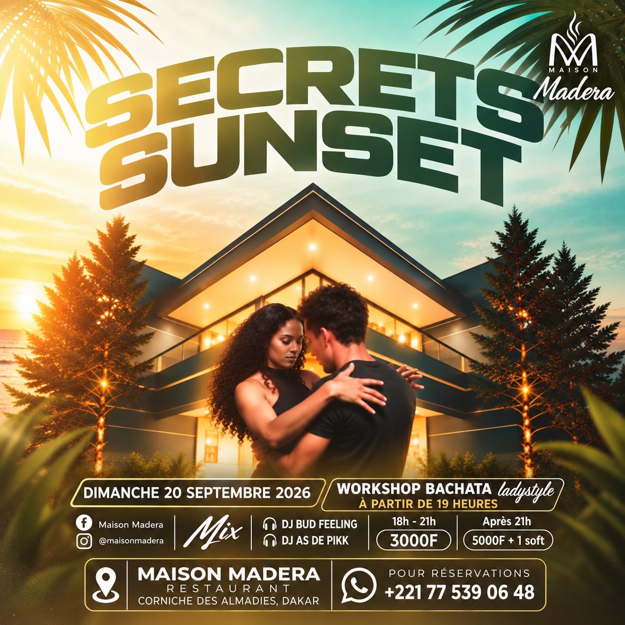 SECRETS SUNSET - Soirée Latino