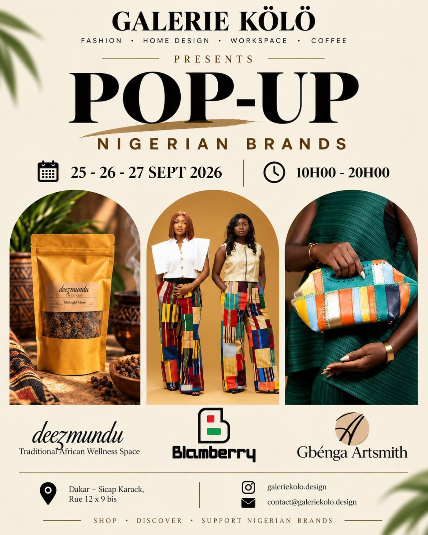 Pop-Up Nigerian Brands