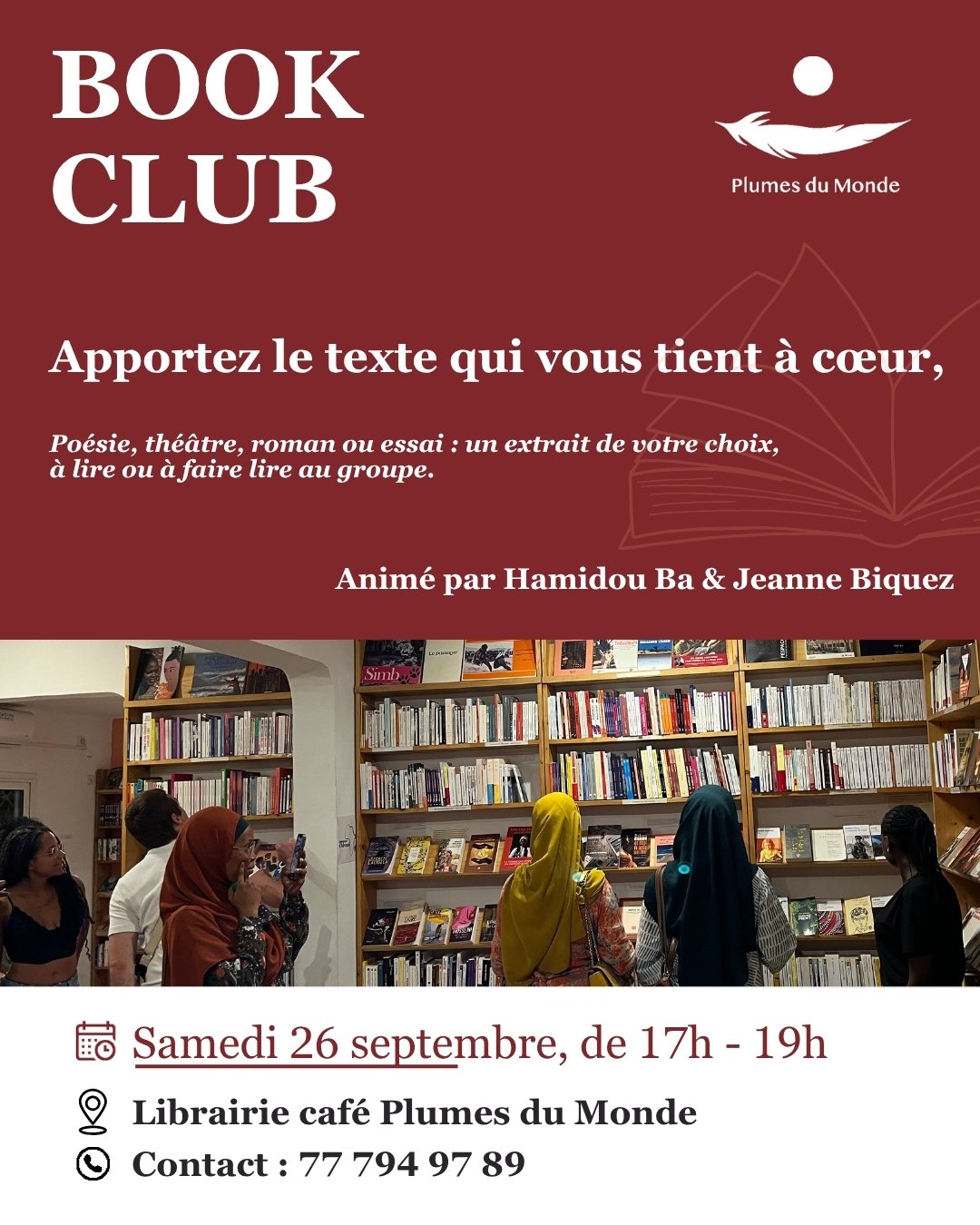 Book Club - Plumes du Monde