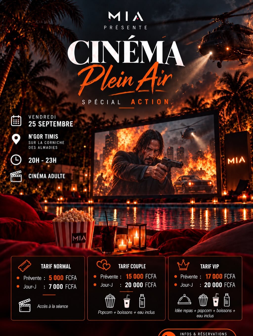 Cinéma Plein Air - Spécial Action