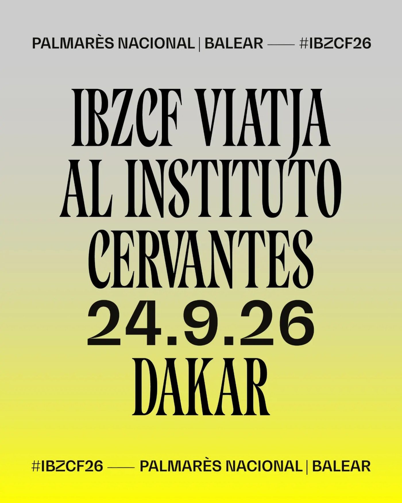 IBZCF Viatja al Institut Cervantes Dakar
