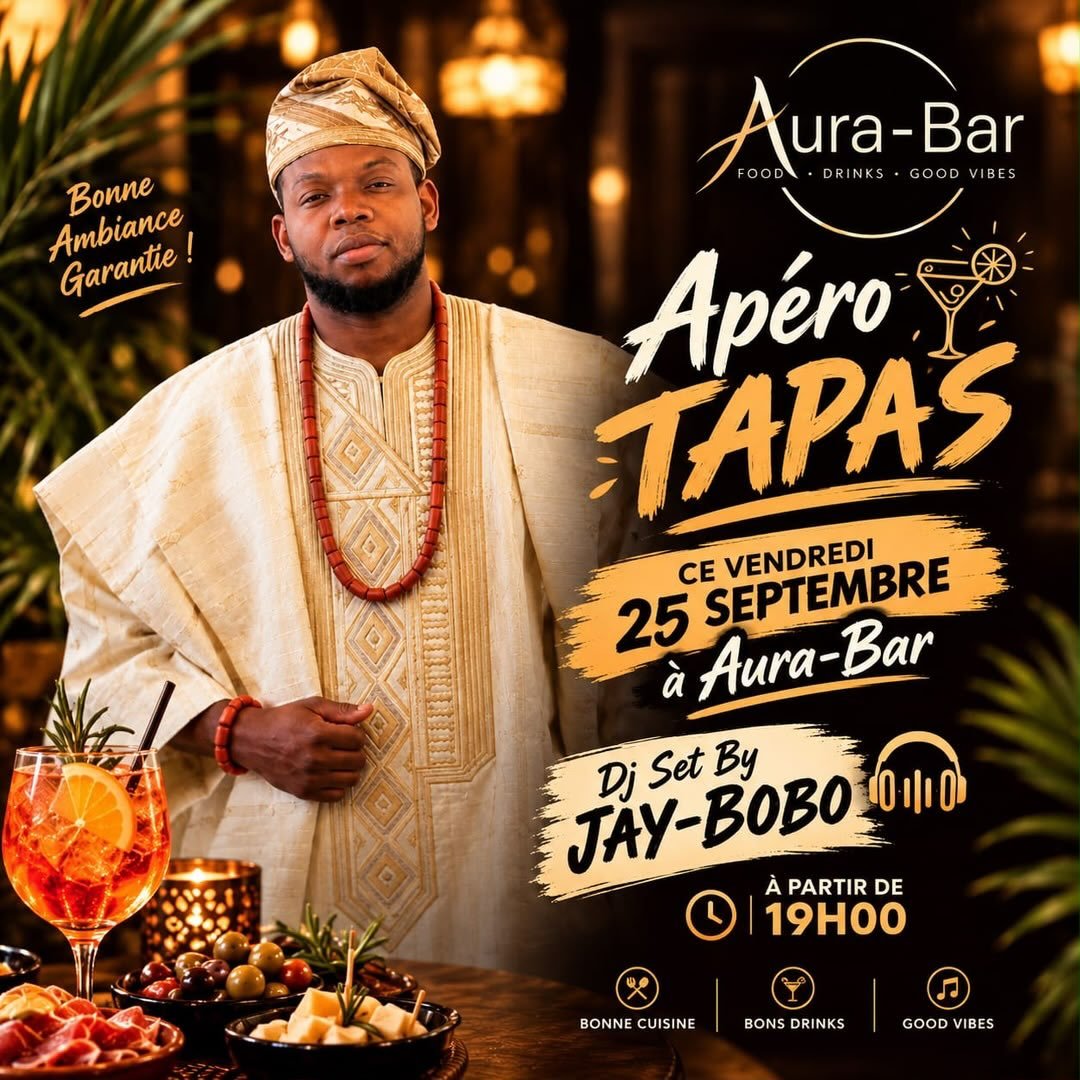 Apéro Tapas avec DJ Set by Jay-Bobo