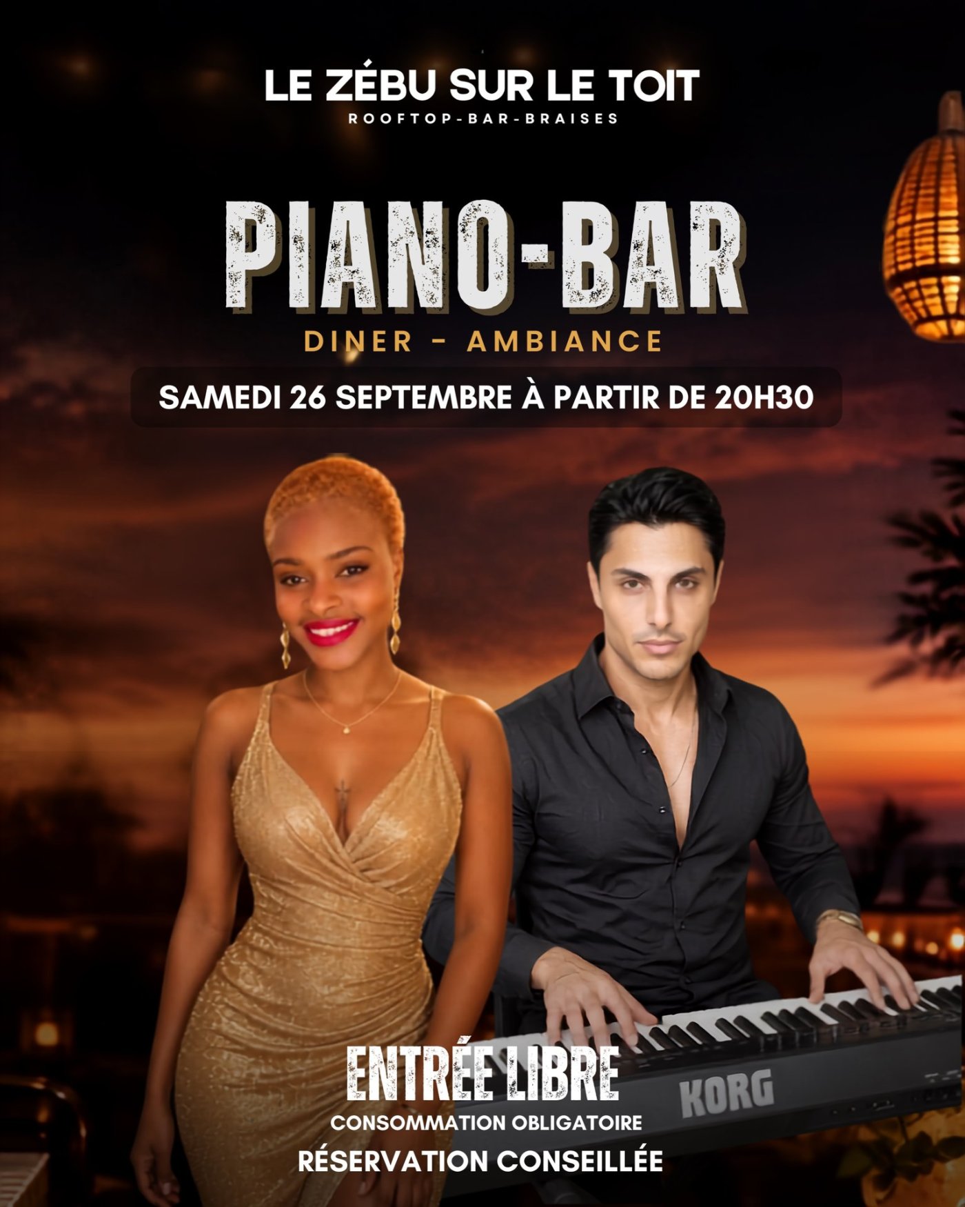 Piano-Bar : Dîner et Ambiance