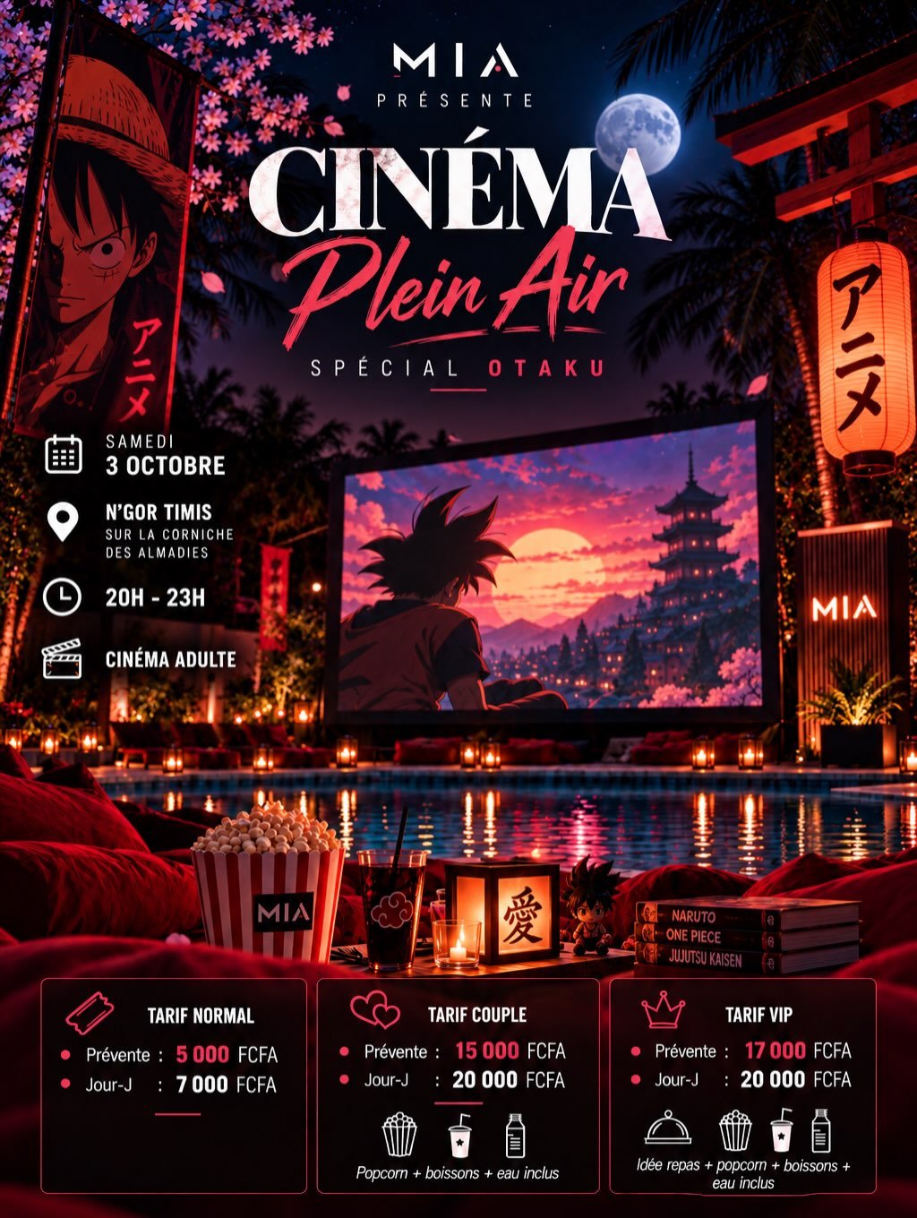 Cinéma Plein Air Spécial Otaku