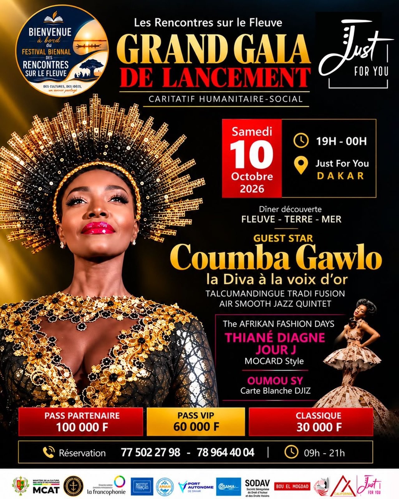 Grand Gala de Lancement - Les Rencontres sur le Fleuve