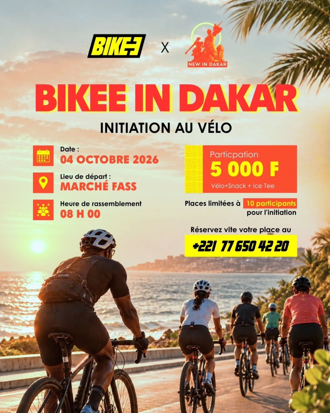 Bikee in Dakar - Initiation au Vélo
