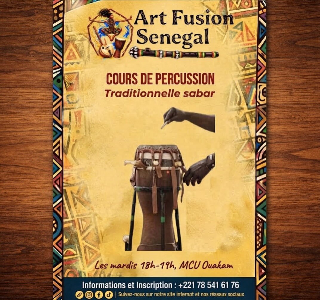 Cours de Percussion Traditionnelle Sabar