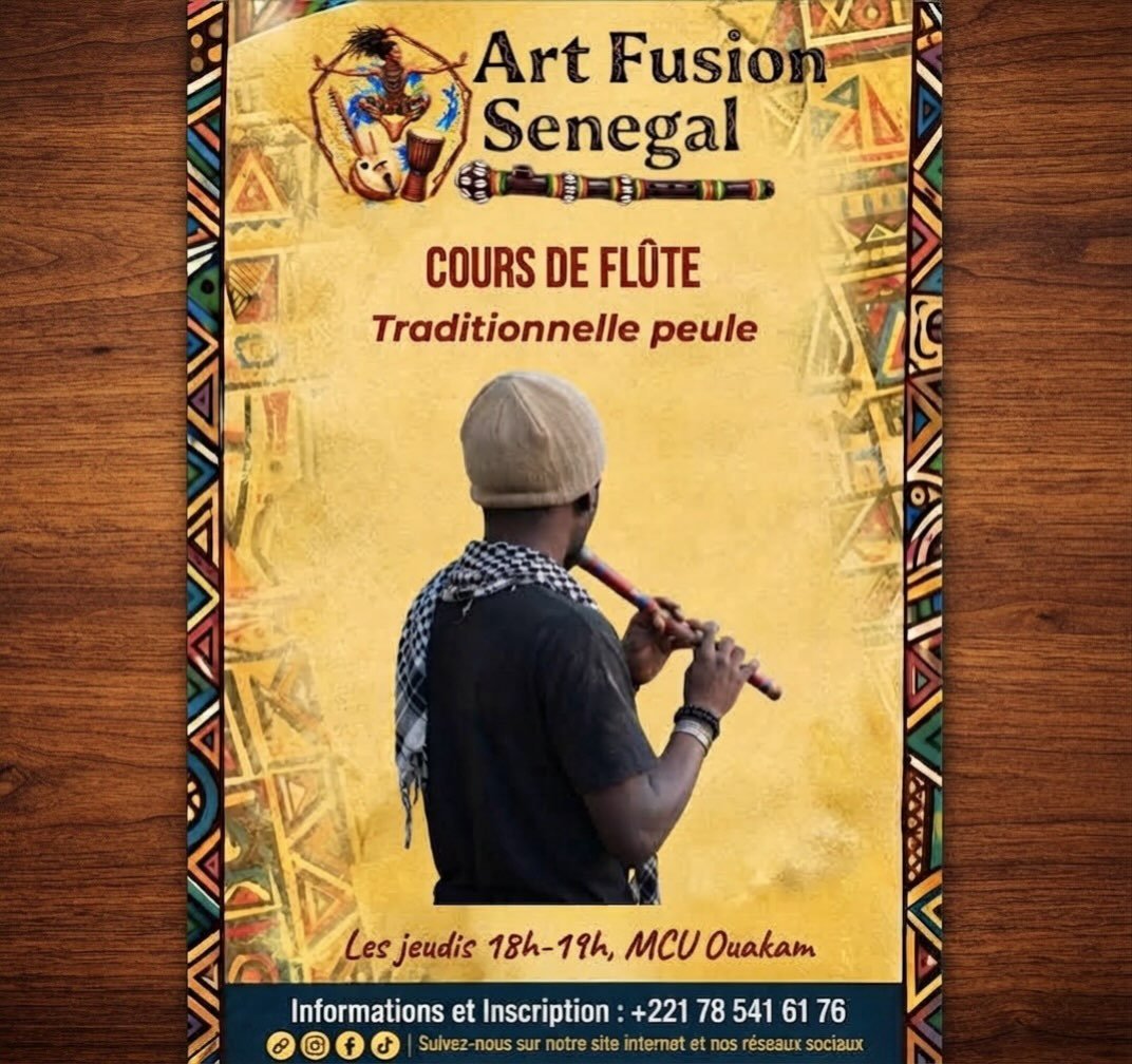 Cours de flûte traditionnelle peule