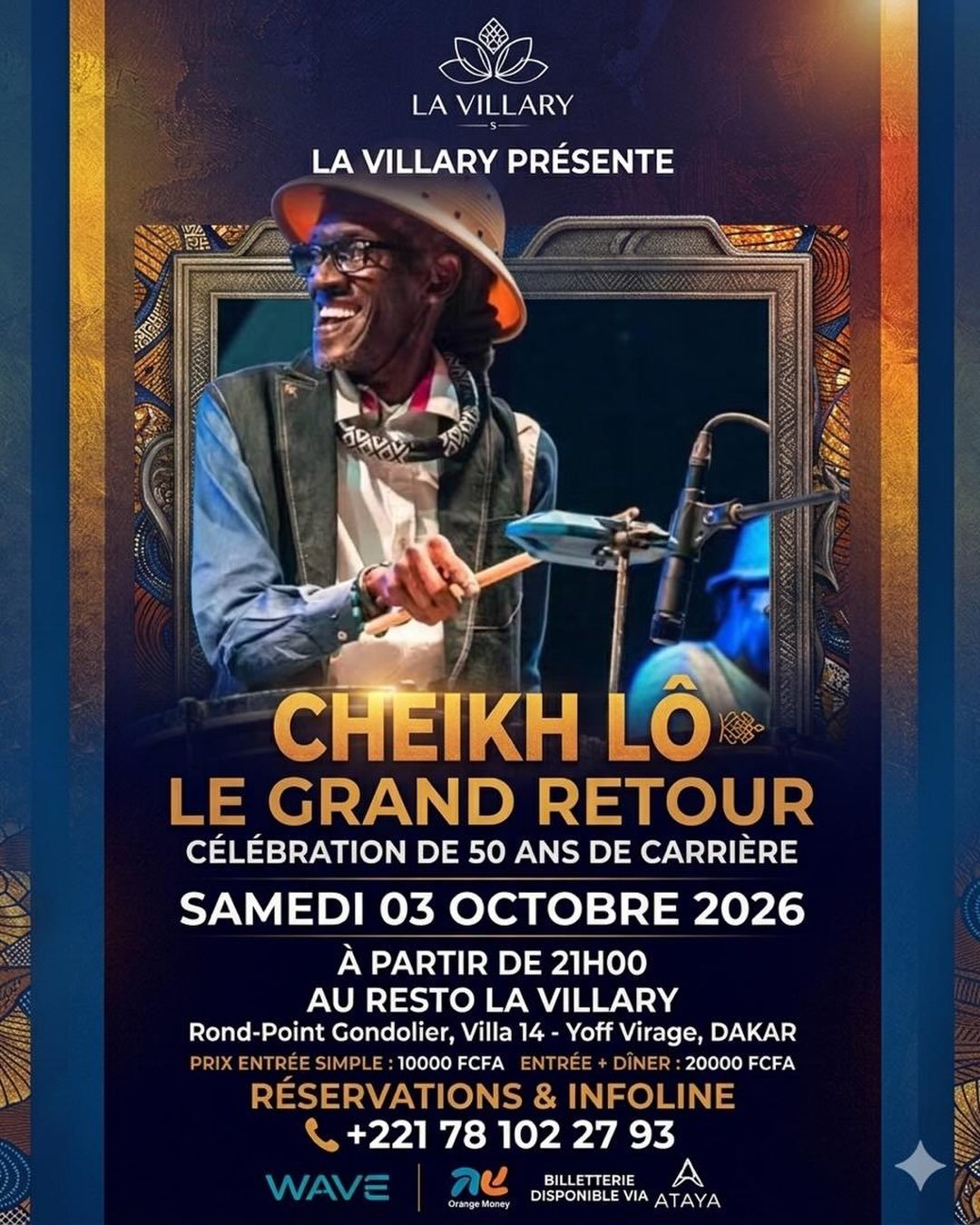 Cheikh Lô : Le Grand Retour - Célébration de 50 ans de carrière