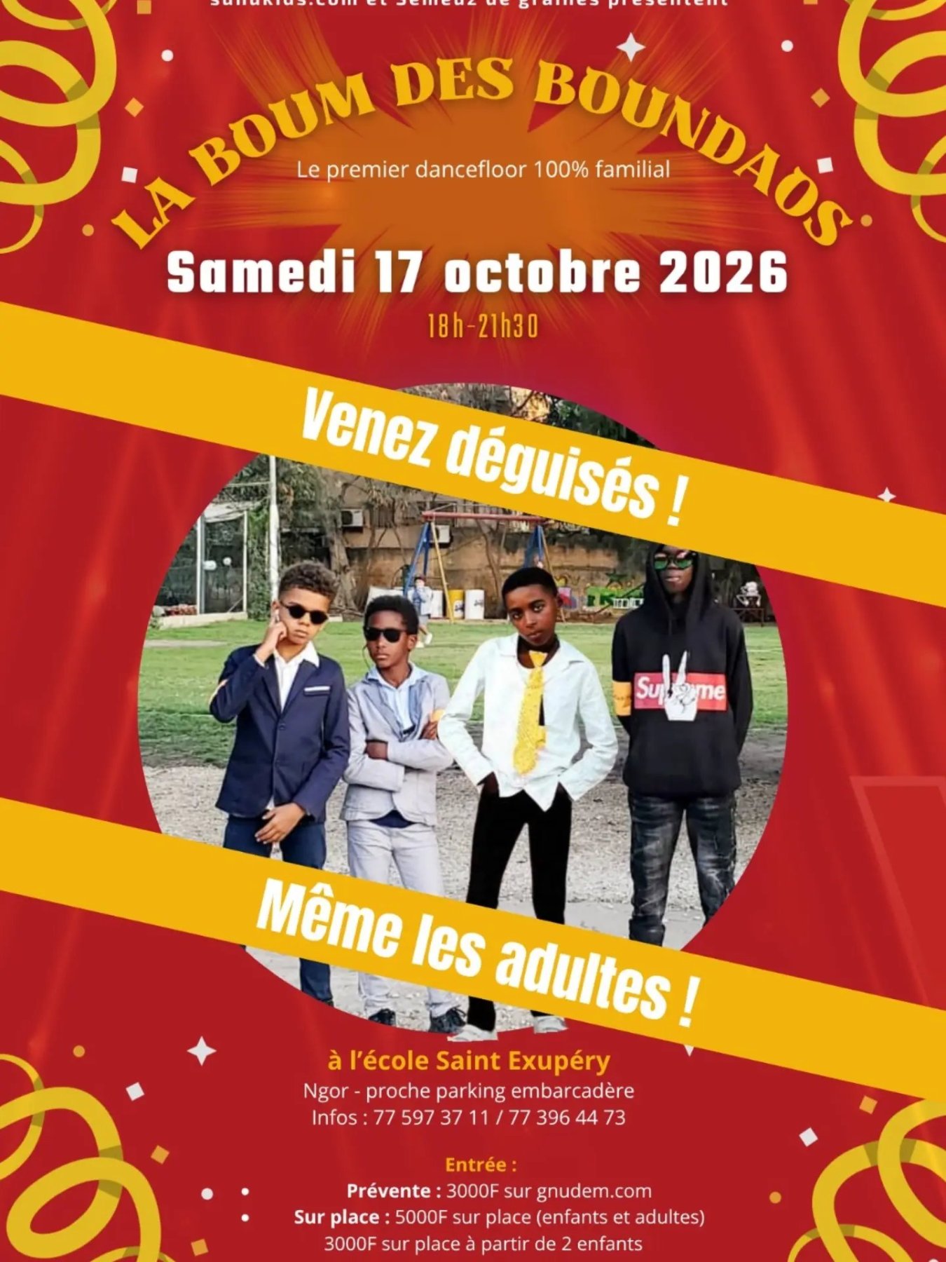 La Boum des Boundaos est de retour ! 🎉