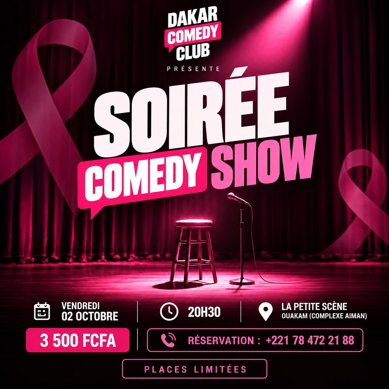 Soirée Comedy Show - Octobre Rose