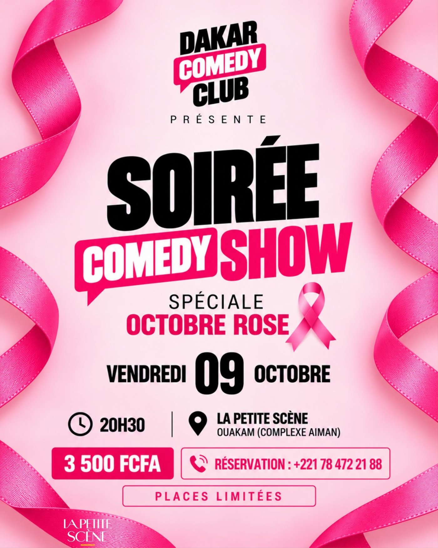Soirée Comedy Show Spéciale Octobre Rose