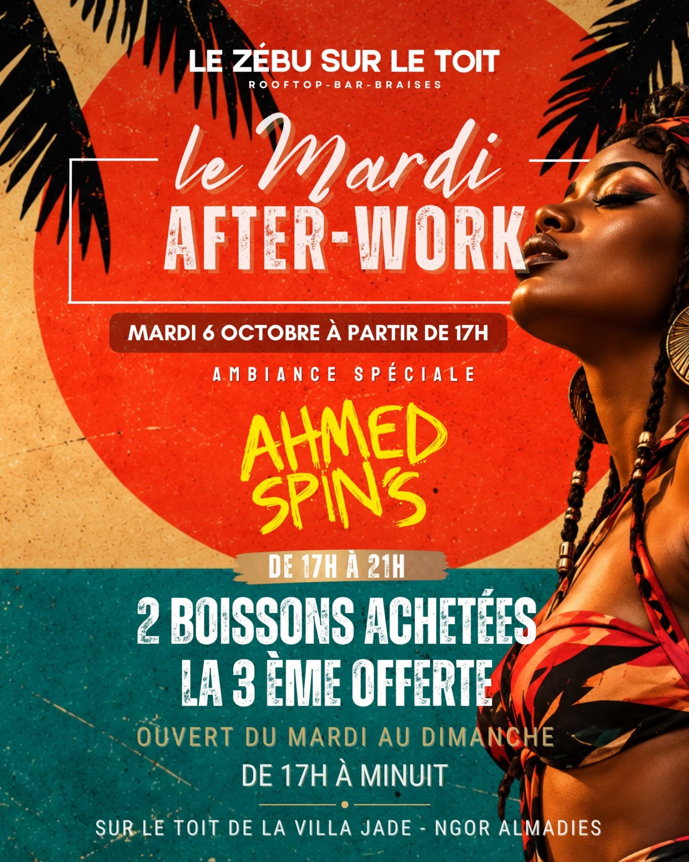 Le Mardi After-Work - Ambiance spéciale Ahmed Spins