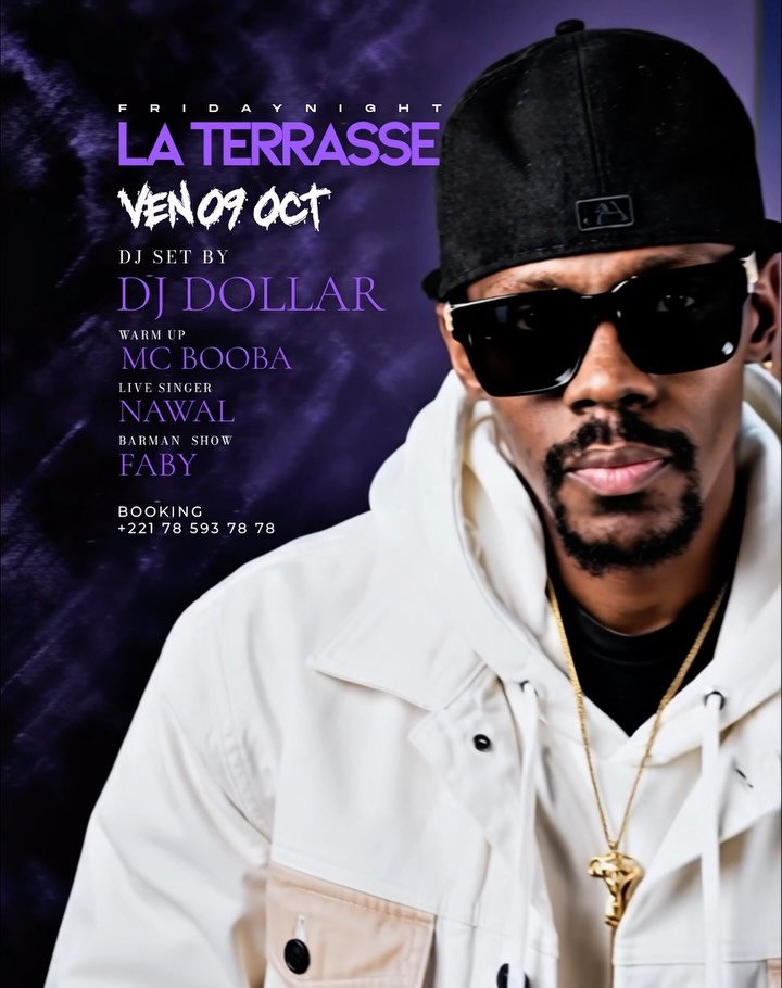 Friday Night La Terrasse - DJ Dollar