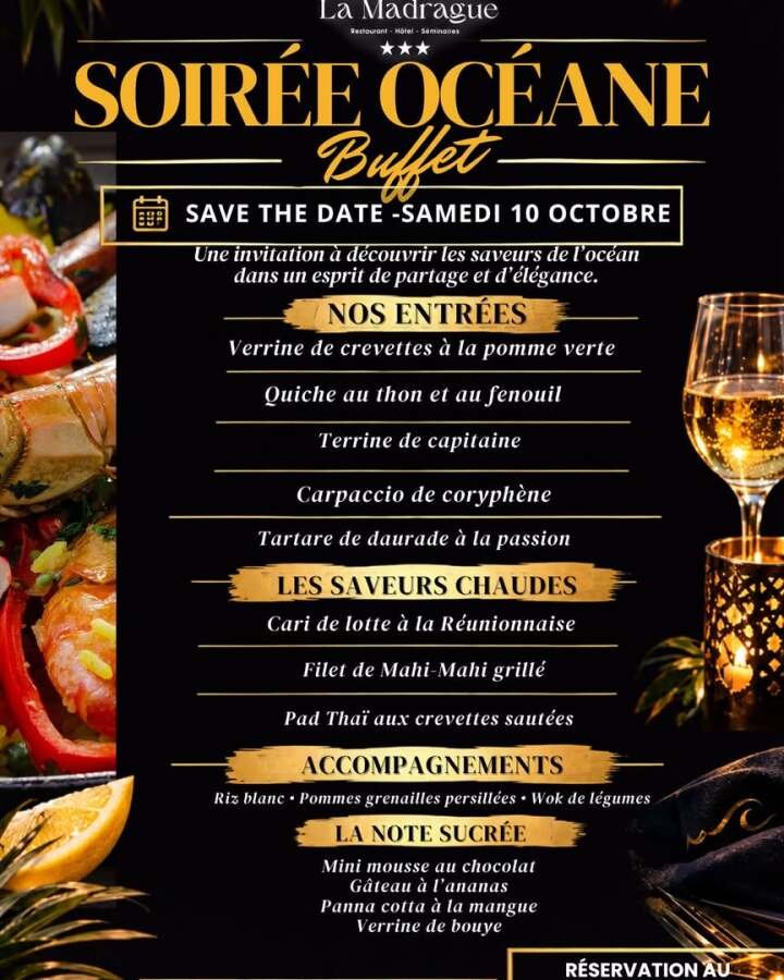 Soirée Océane Buffet