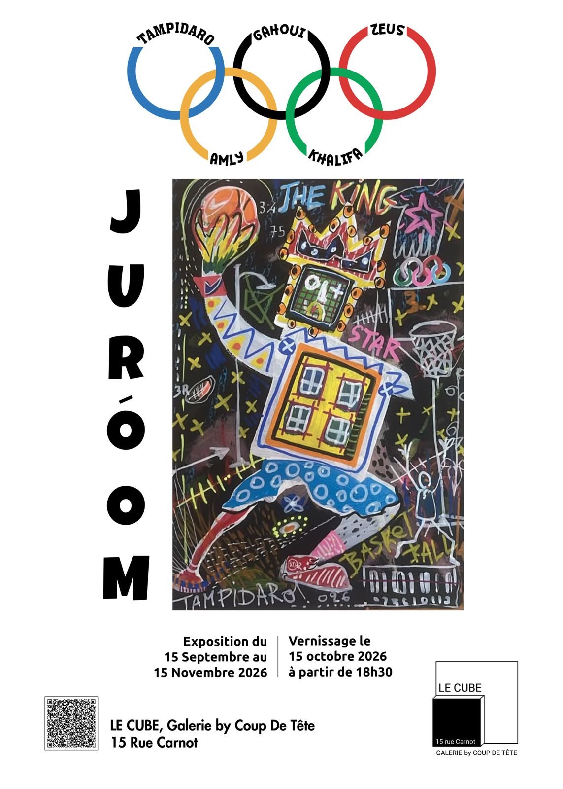 JURÔOM - Exposition collective : Les athlètes de l'art