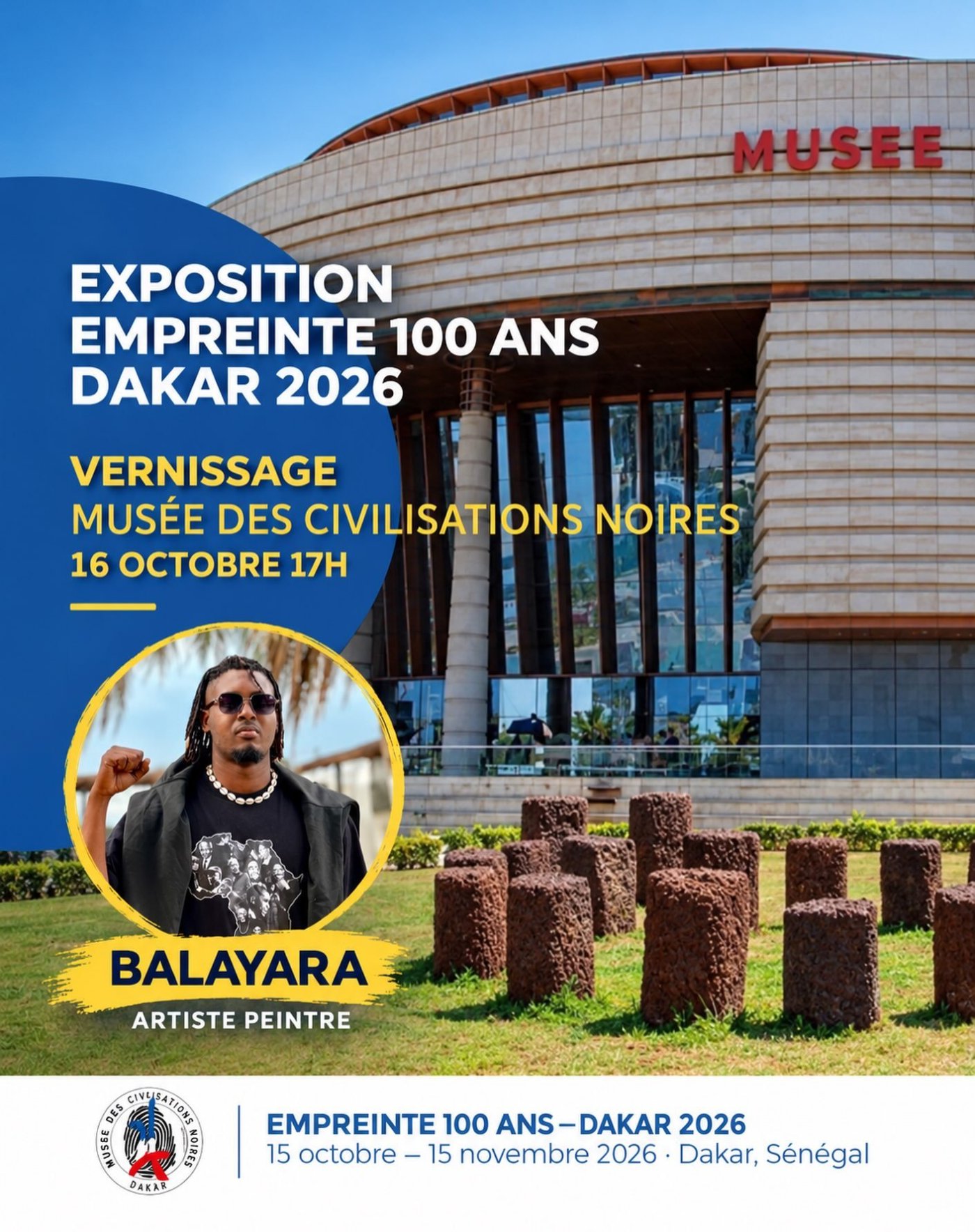 Exposition Empreinte 100 Ans - Dakar 2026