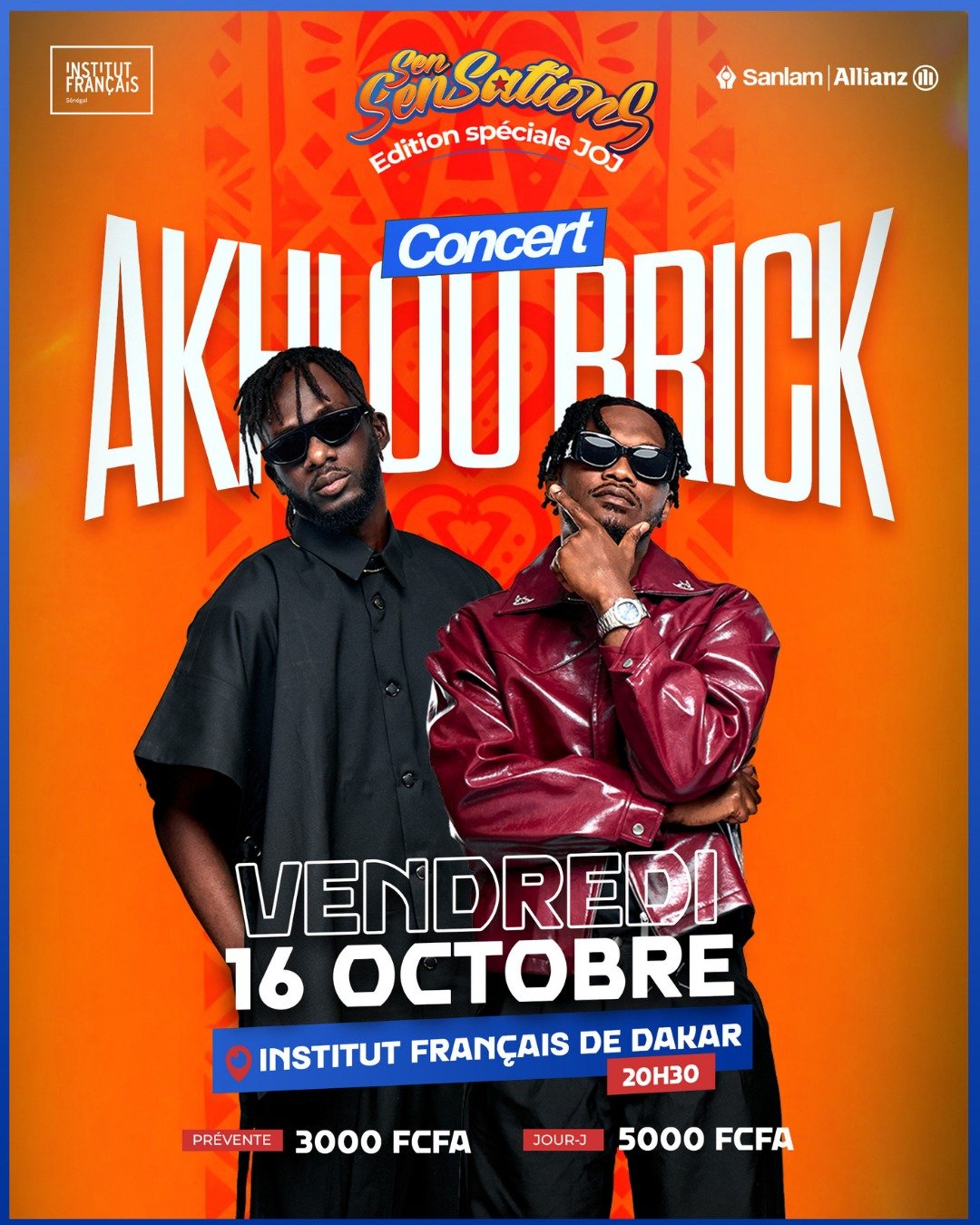 Akhlou Brick — Sen Sensations, édition spéciale JOJ