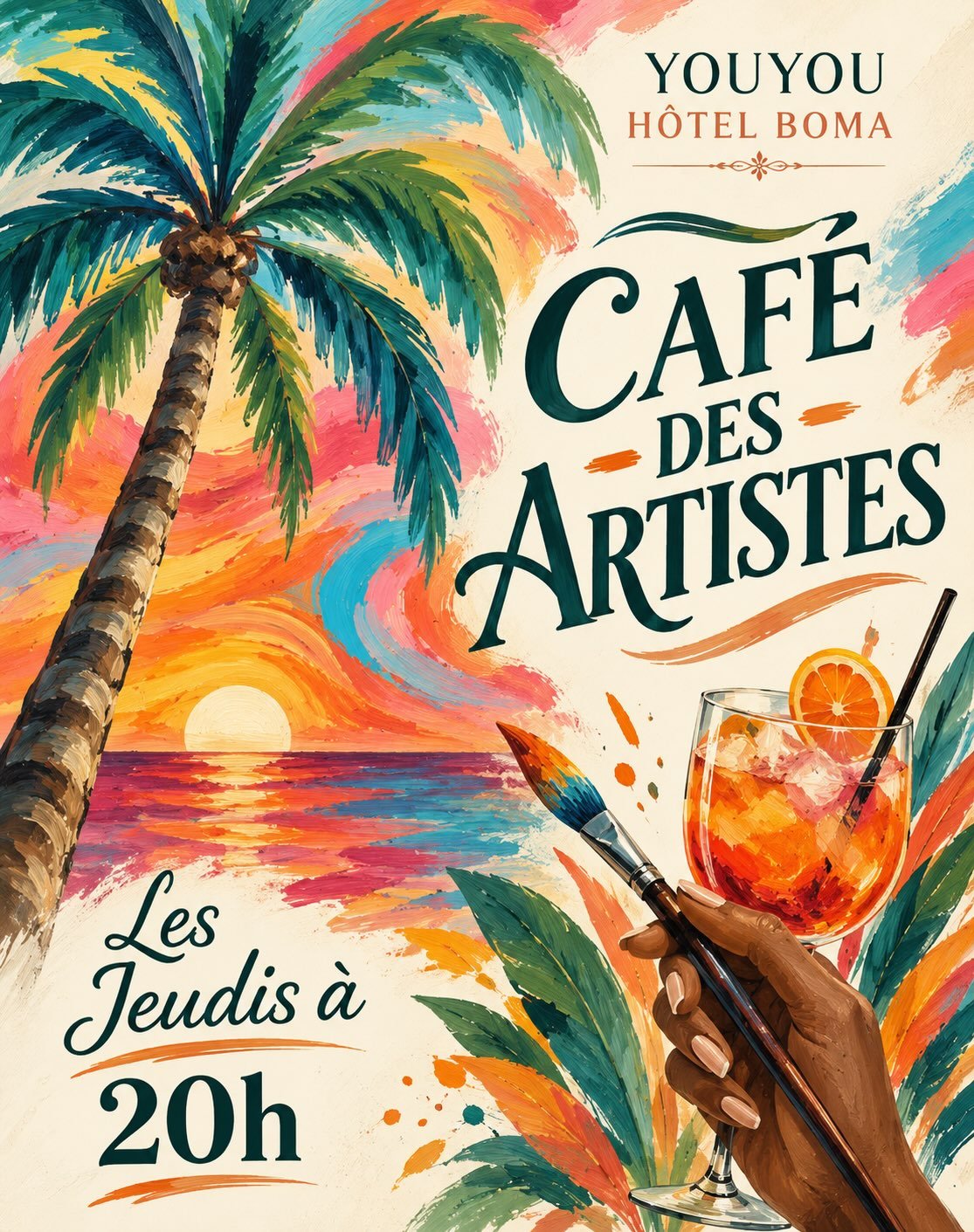 Café des Artistes - Soirée Peinture