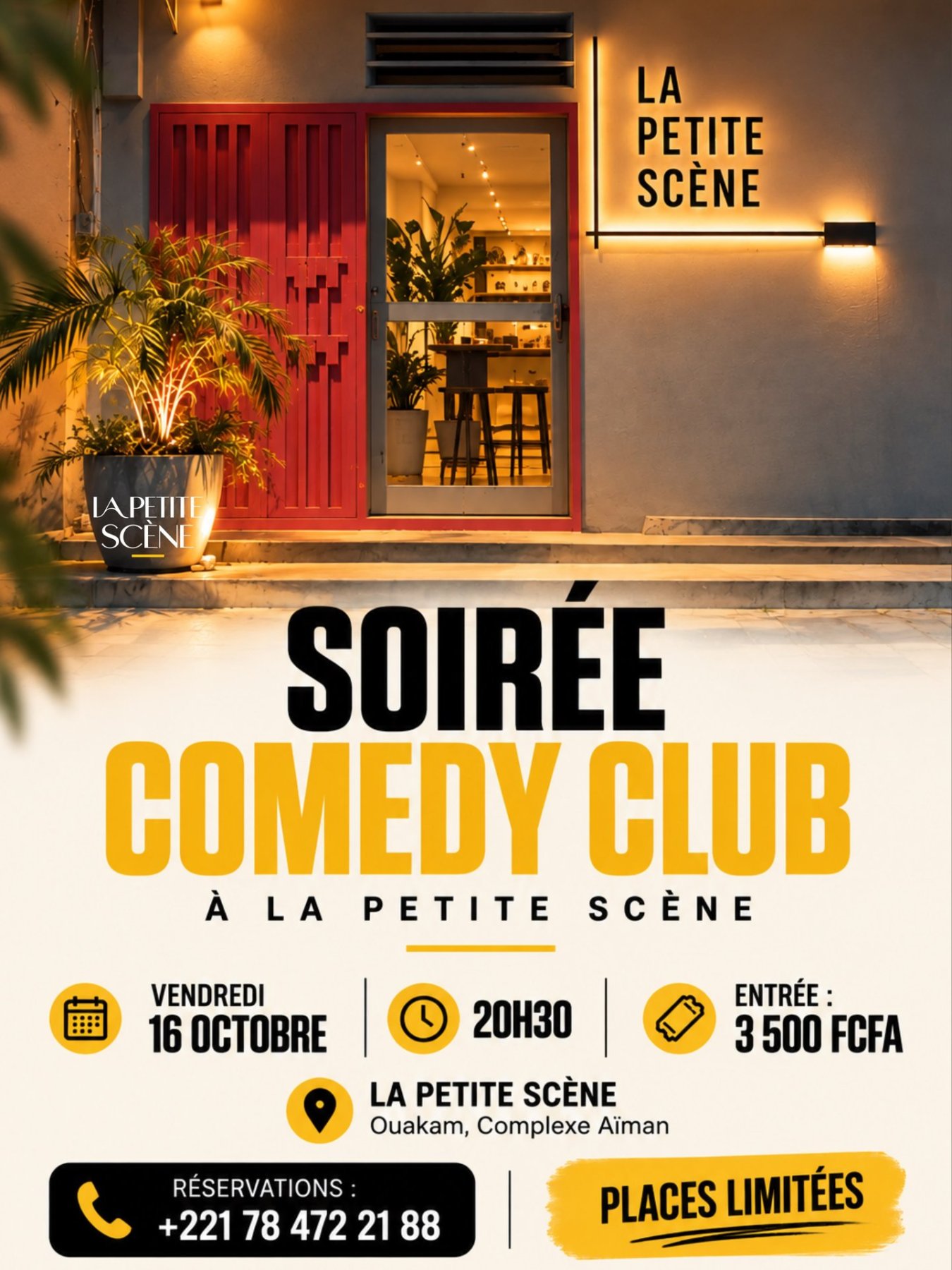 Soirée Comedy Club à La Petite Scène
