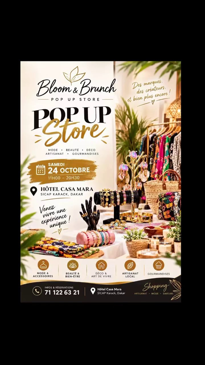 Bloom & Brunch Pop Up Store