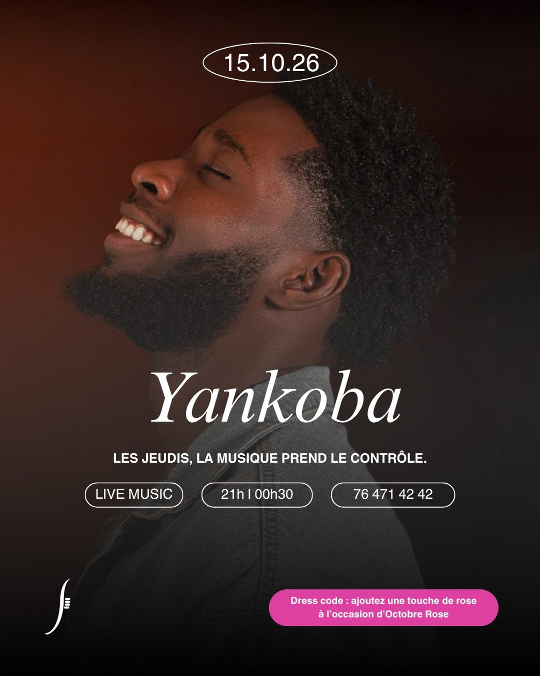 Les Jeudis de La Fourchette : Yankoba en live