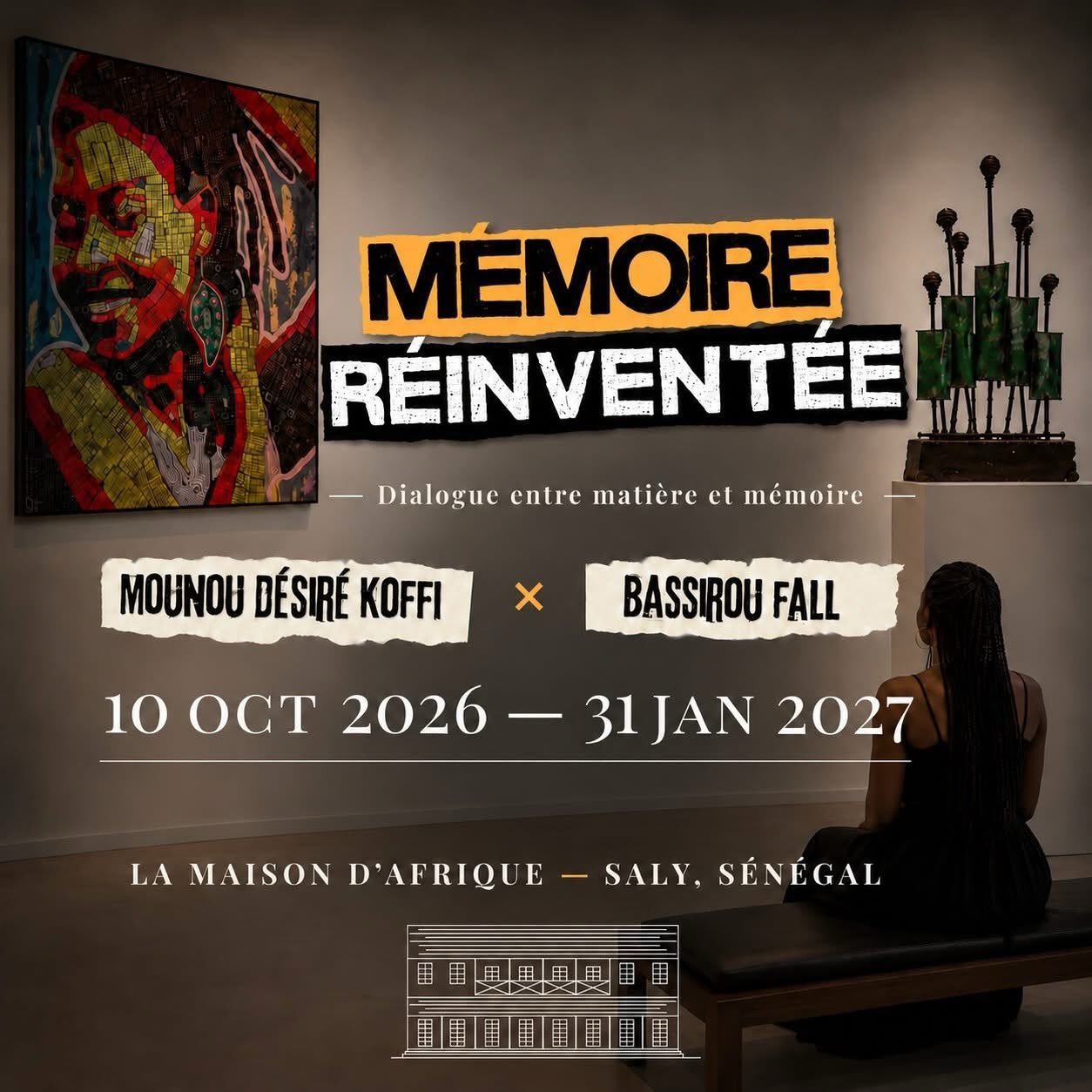 Mémoire Réinventée : Dialogue entre matière et mémoire