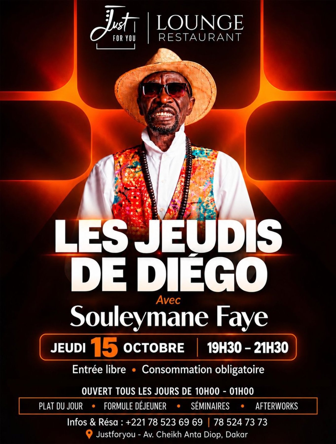 Les Jeudis de Diégo avec Souleymane Faye